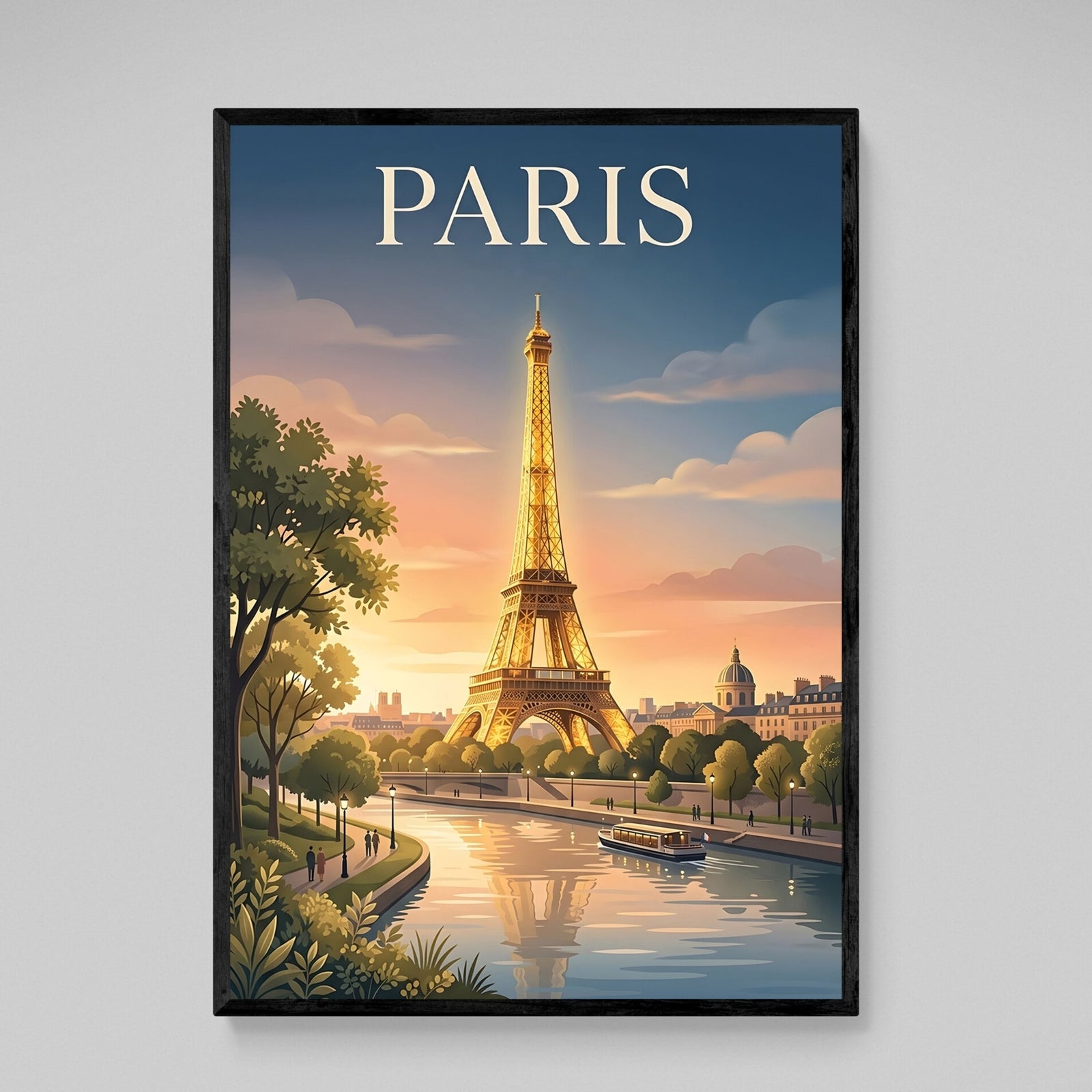 Tableau Paris Illustration - The Art Avenue