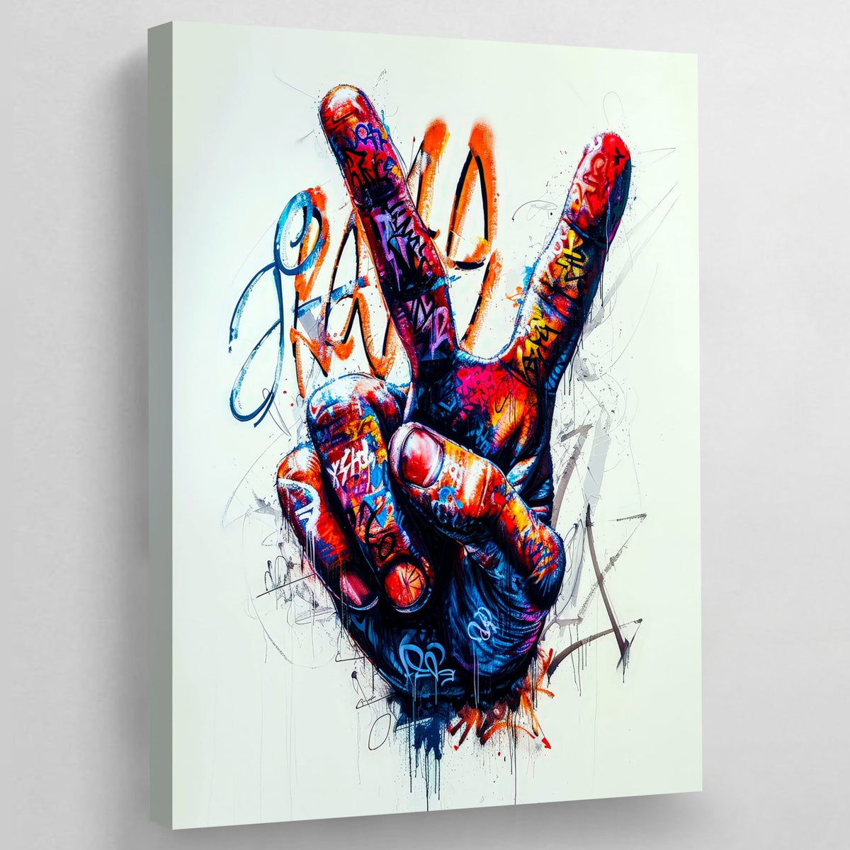 Tableau Peace Street Art - The Art Avenue