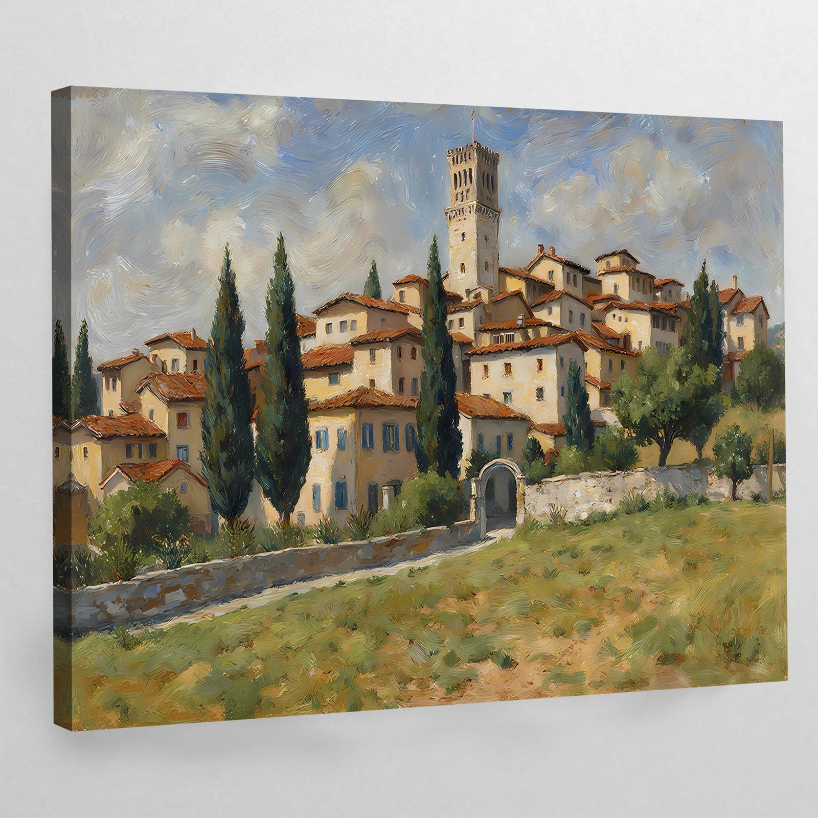 Tableau Peinture Paysage Campagne - The Art Avenue