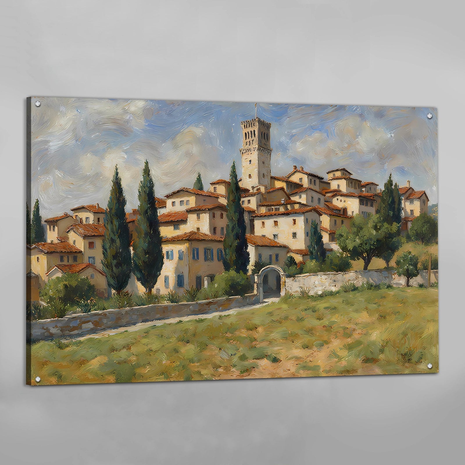 Tableau Peinture Paysage Campagne - The Art Avenue
