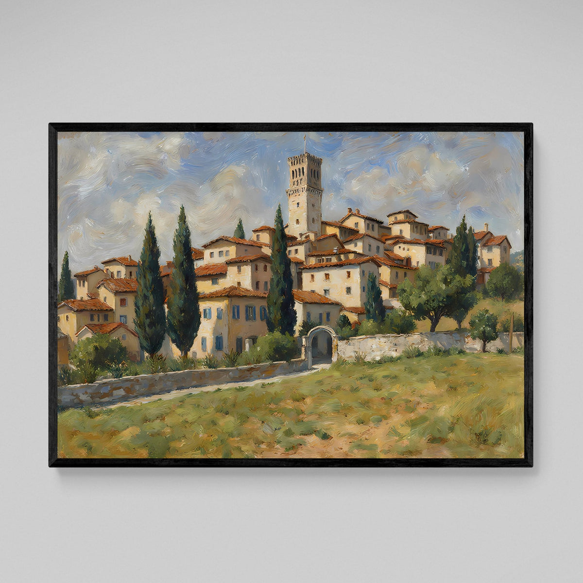 Tableau Peinture Paysage Campagne - The Art Avenue