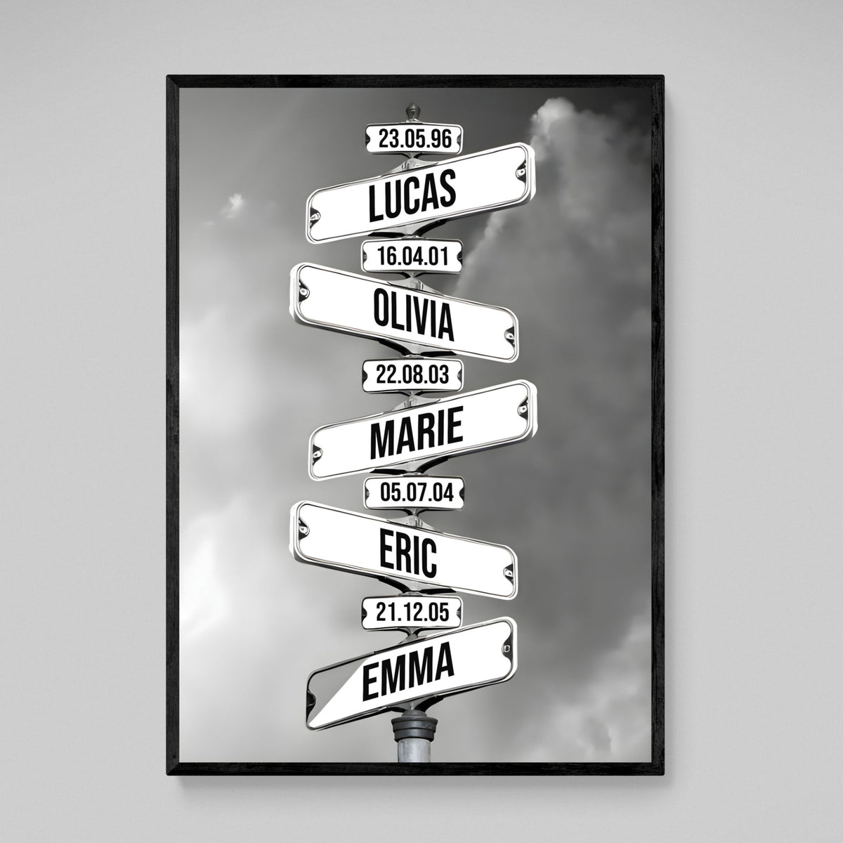 Tableau Personnalisé Prénom - The Art Avenue