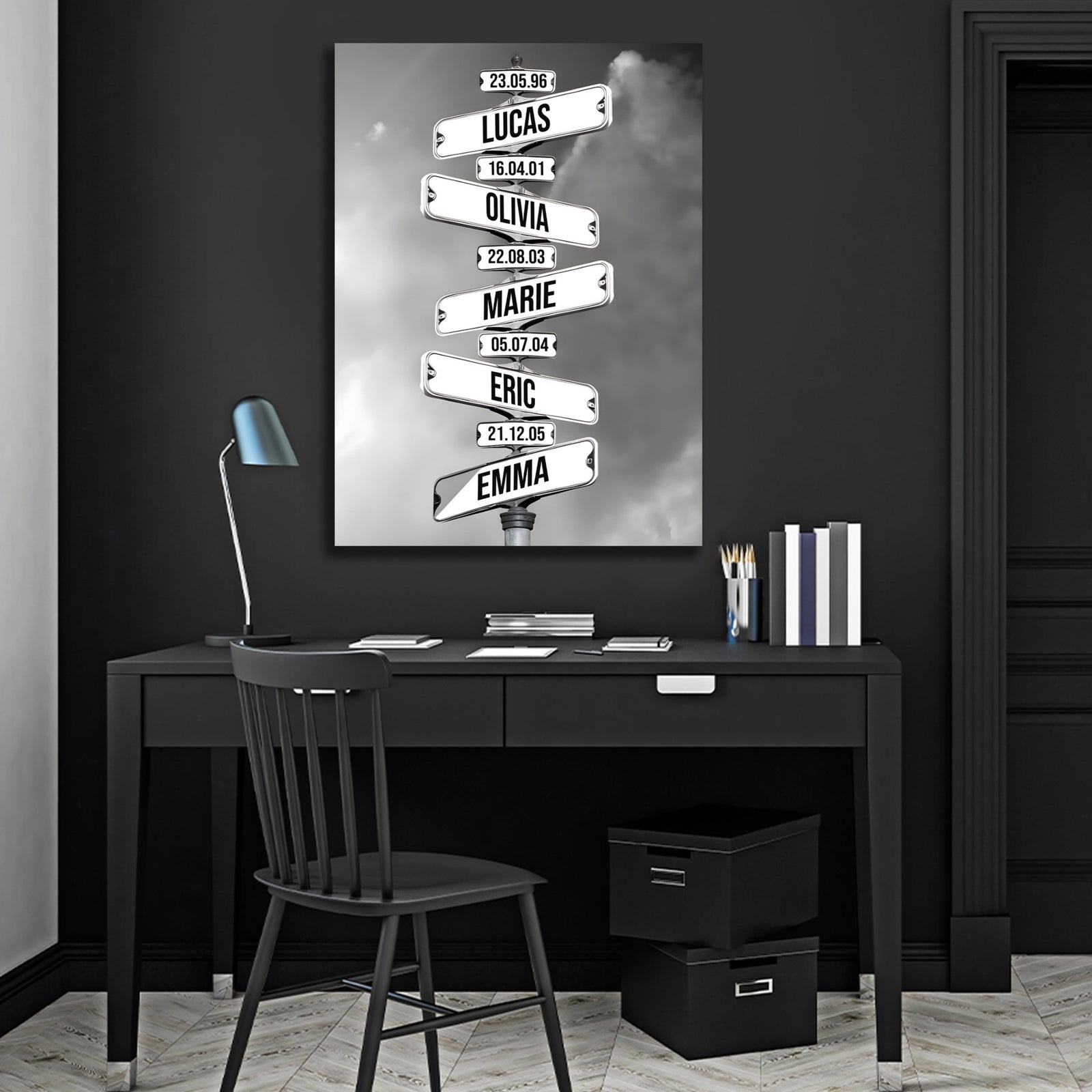 Tableau Personnalisé Prénom - The Art Avenue