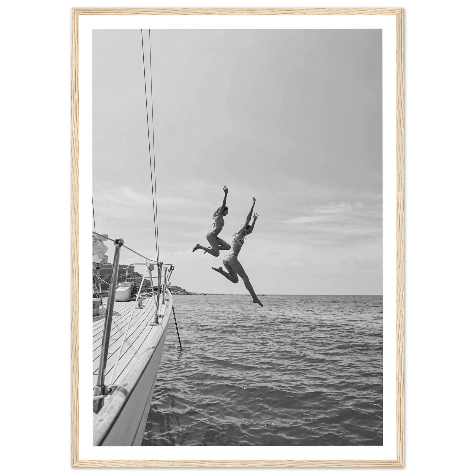 Tableau Photographie Bateau Femmes - The Art Avenue