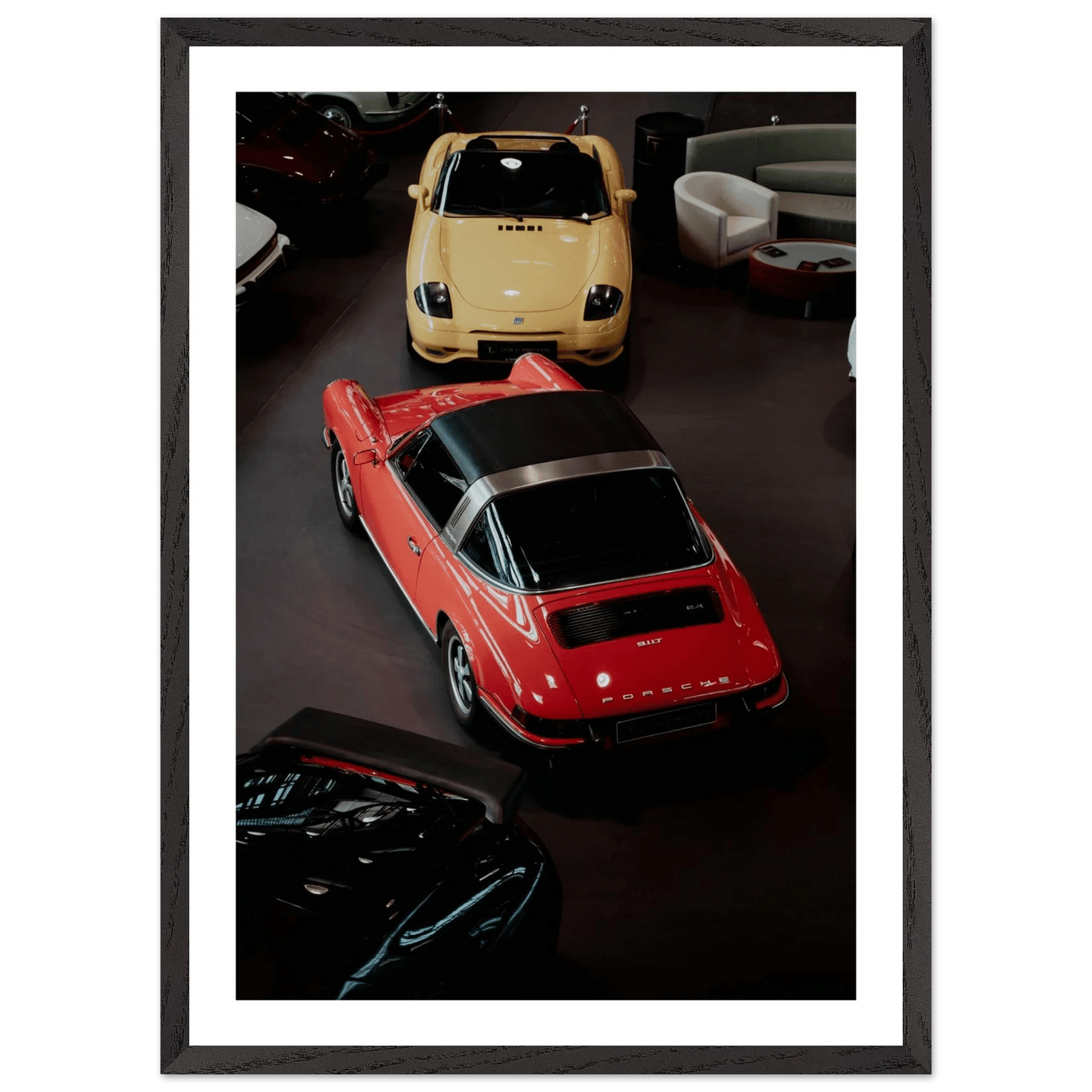 Tableau Photographie Garage Porsche - The Art Avenue