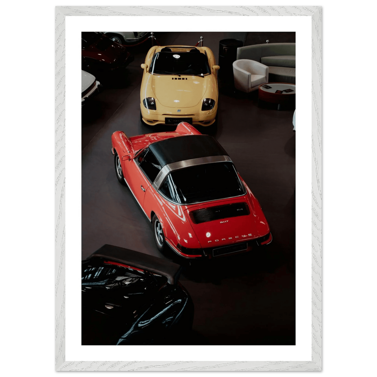 Tableau Photographie Garage Porsche - The Art Avenue