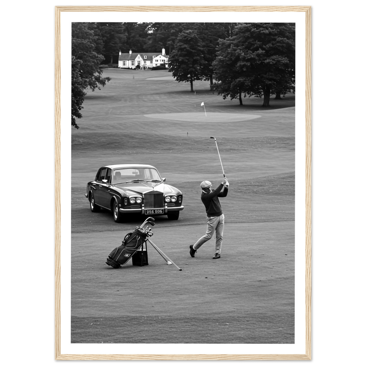 Tableau Photographie Golf Noir et Blanc - The Art Avenue