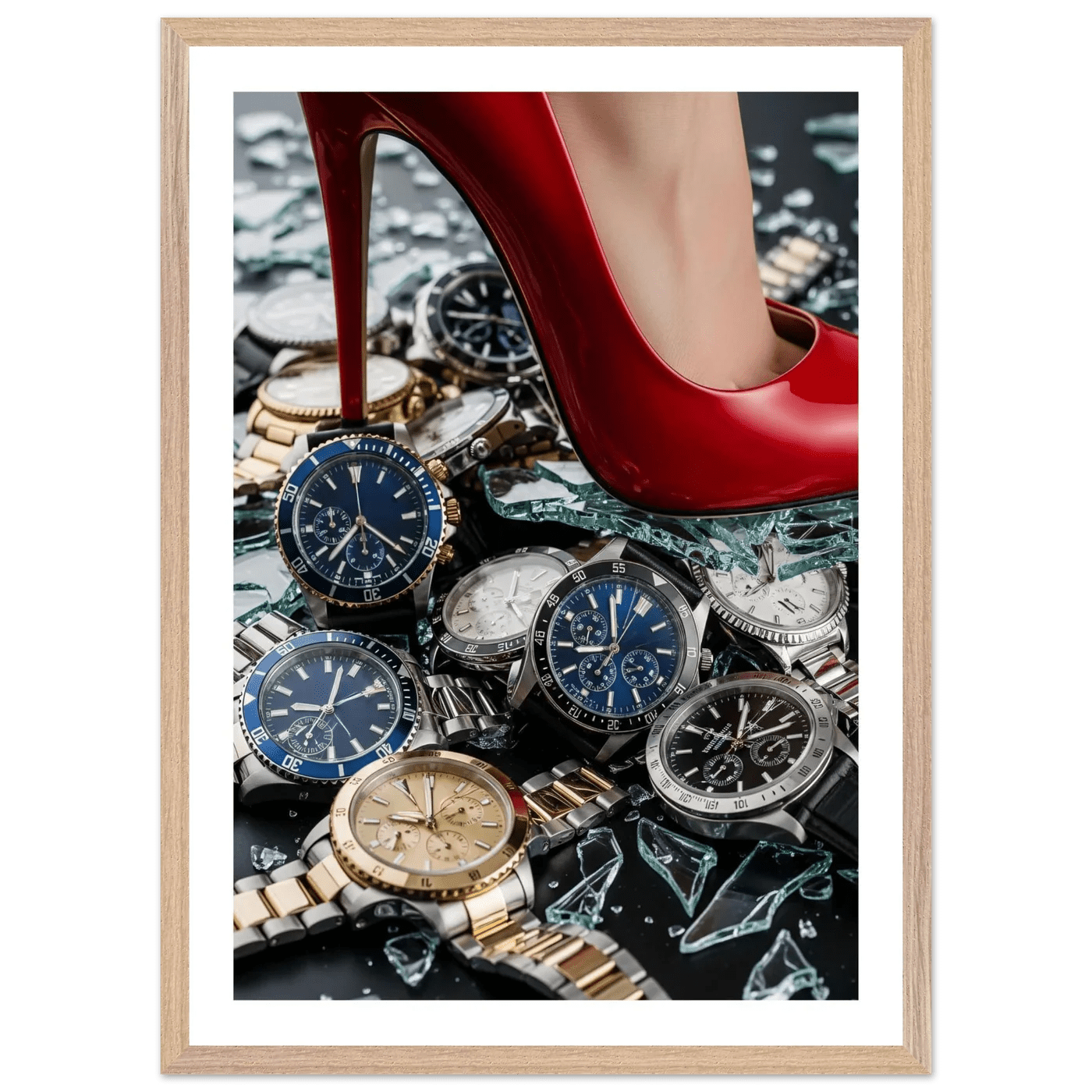 Tableau Photographie Luxe et Montres de Prestige - The Art Avenue
