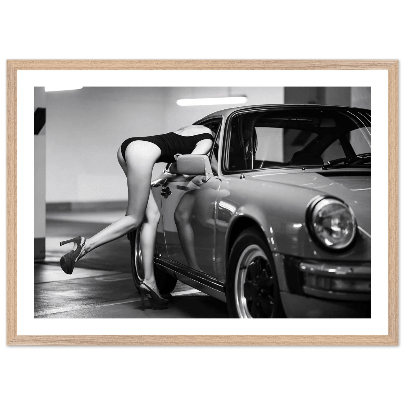 Tableau Photographie Noir et Blanc Automobile Classique - The Art Avenue