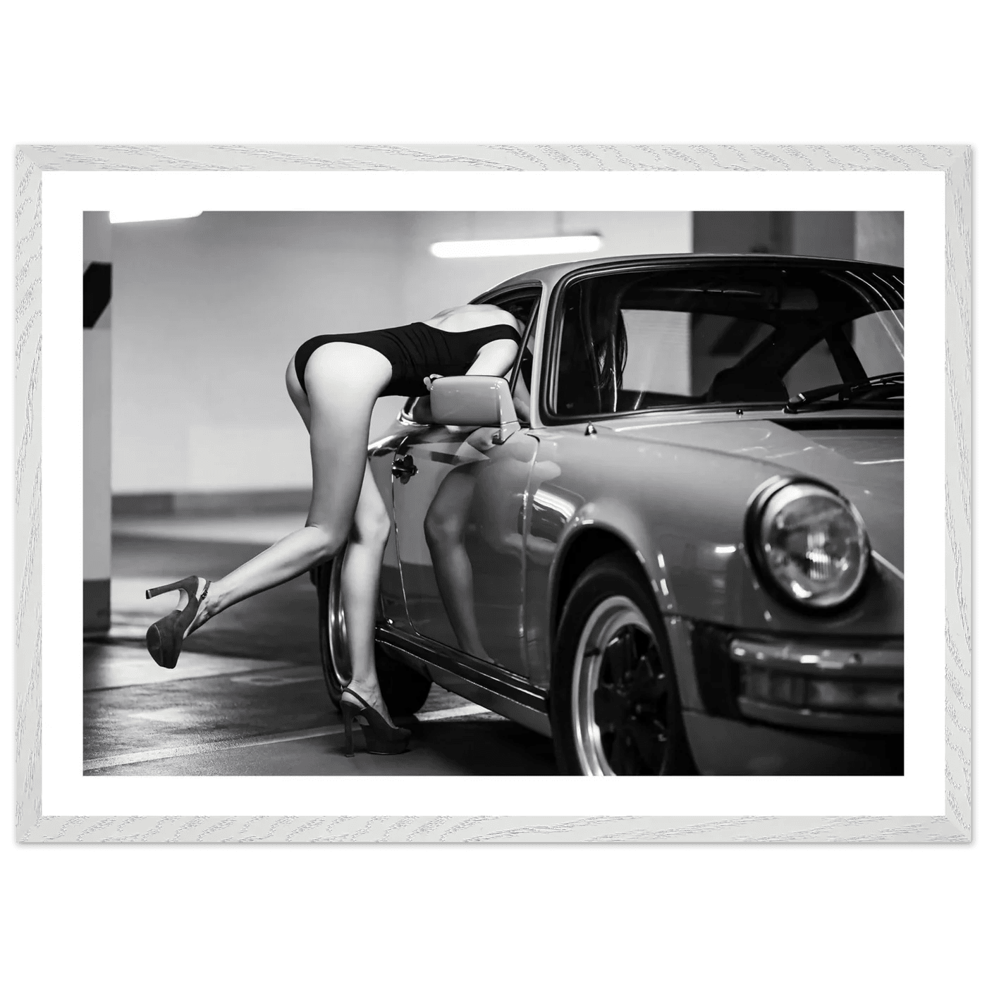 Tableau Photographie Noir et Blanc Automobile Classique - The Art Avenue