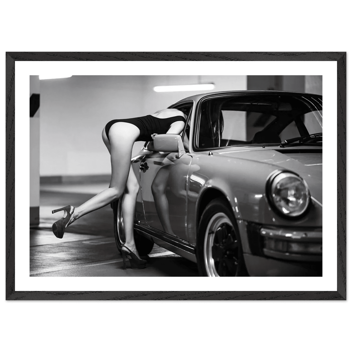 Tableau Photographie Noir et Blanc Automobile Classique - The Art Avenue