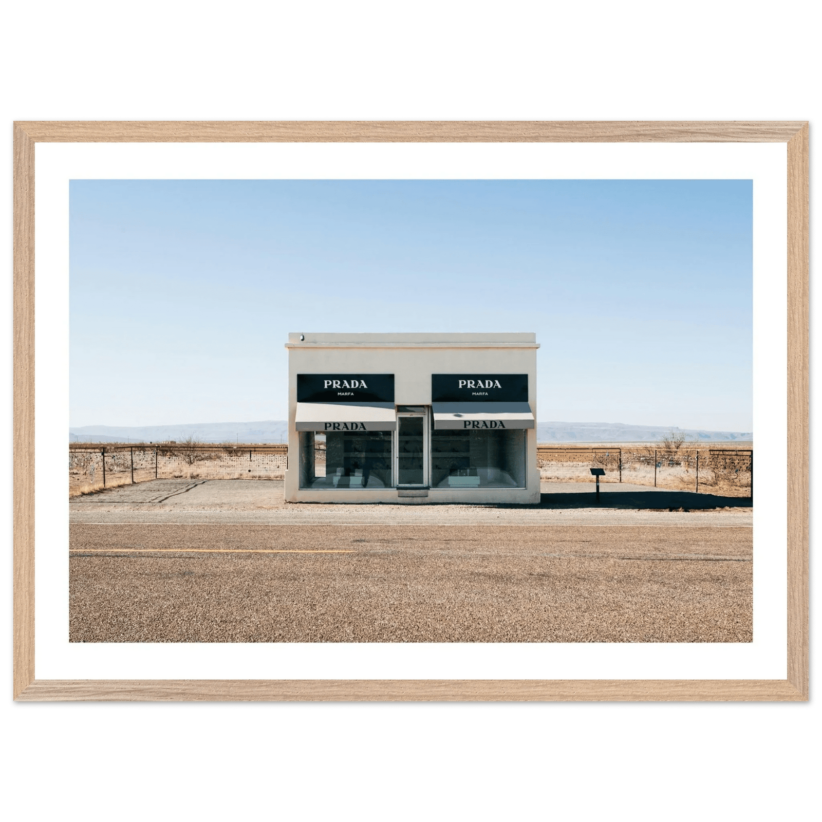 Tableau Photographie Prada Texas - The Art Avenue