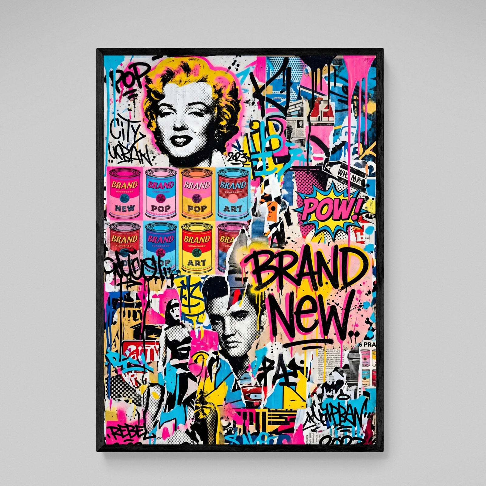 Tableau Pop Art Street Culture - The Art Avenue