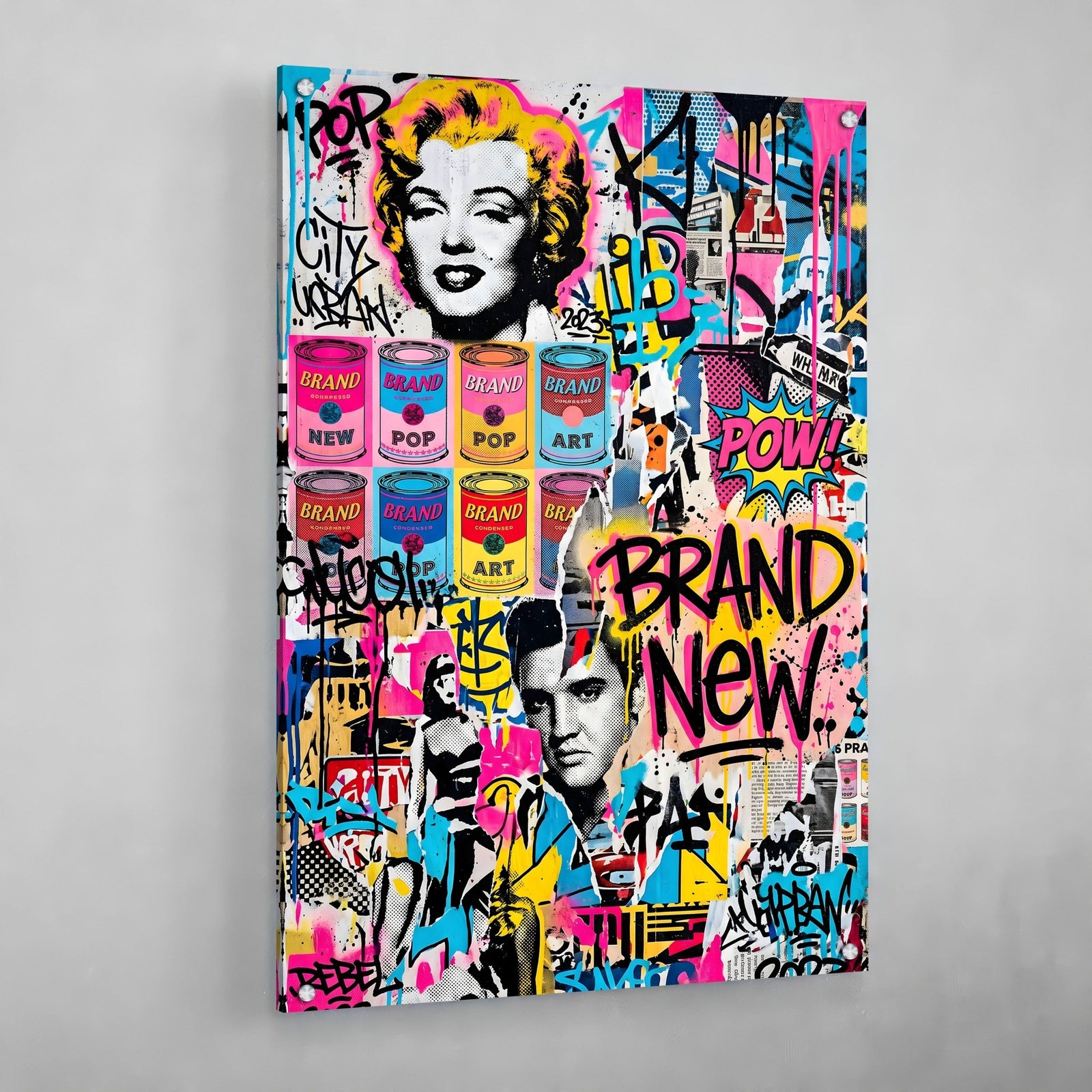 Tableau Pop Art Street Culture - The Art Avenue