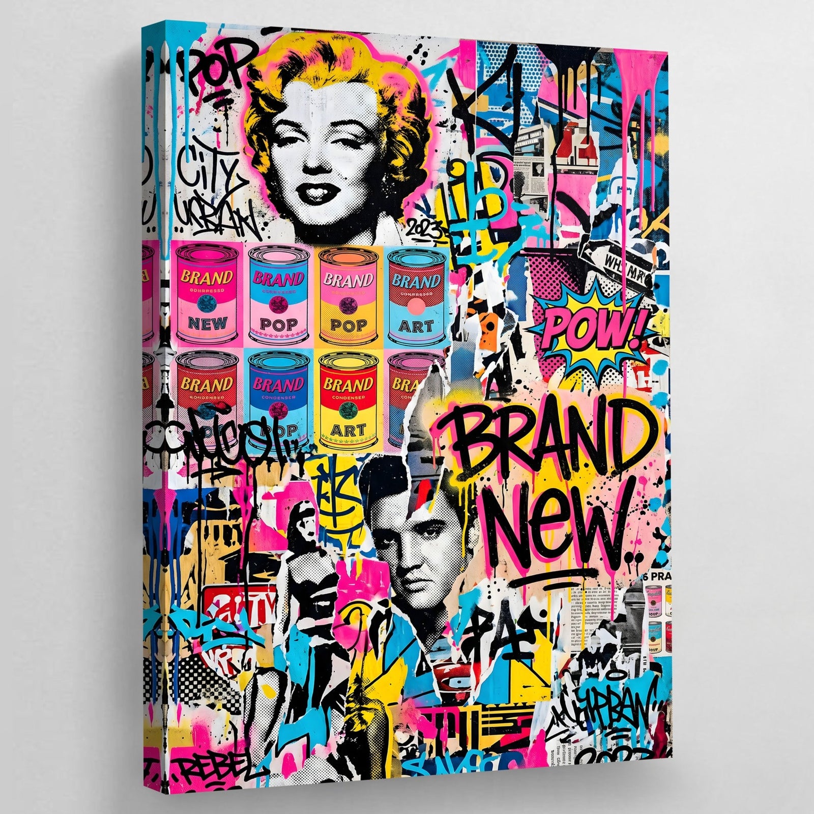 Tableau Pop Art Street Culture - The Art Avenue