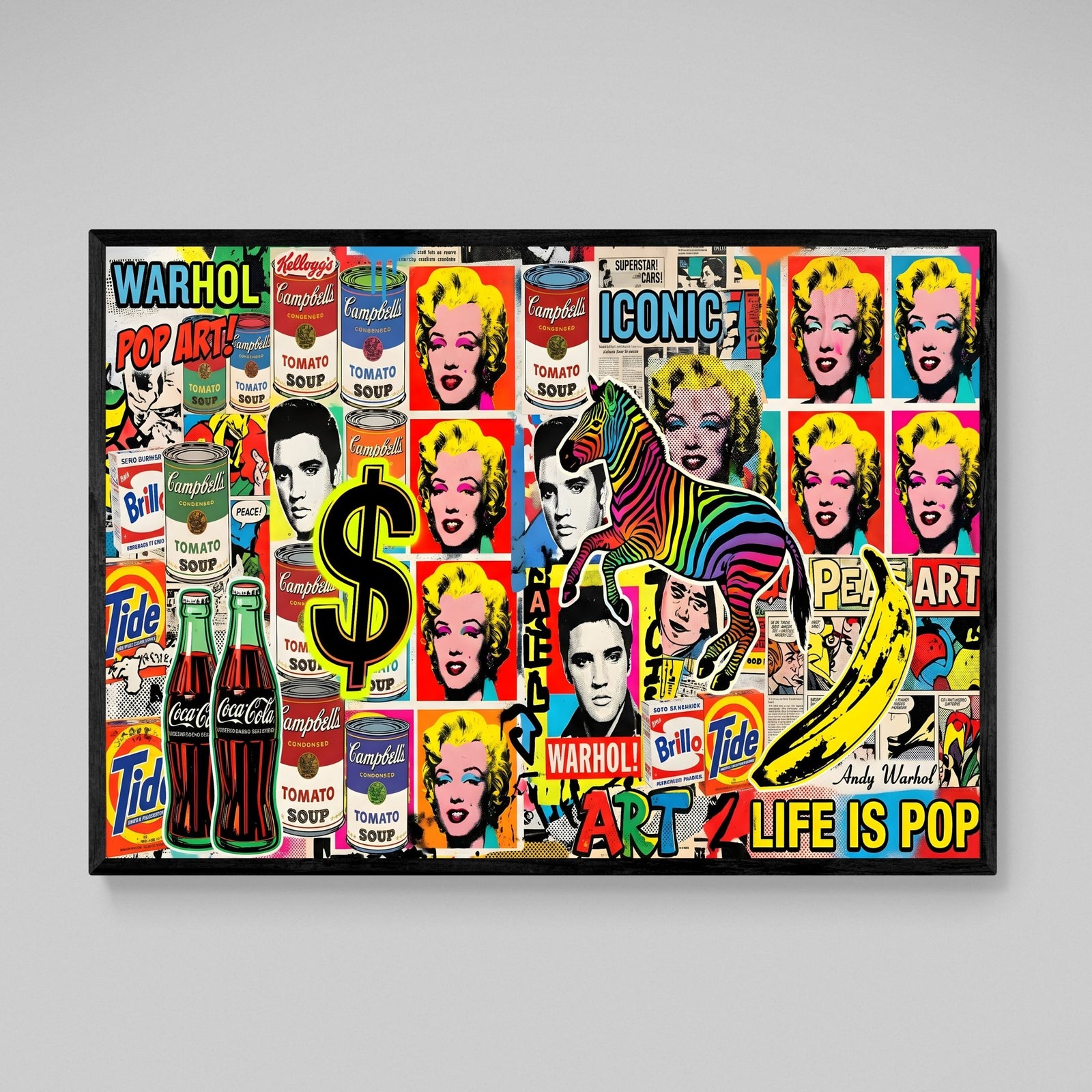 Tableau Pop Culture Moderne - The Art Avenue
