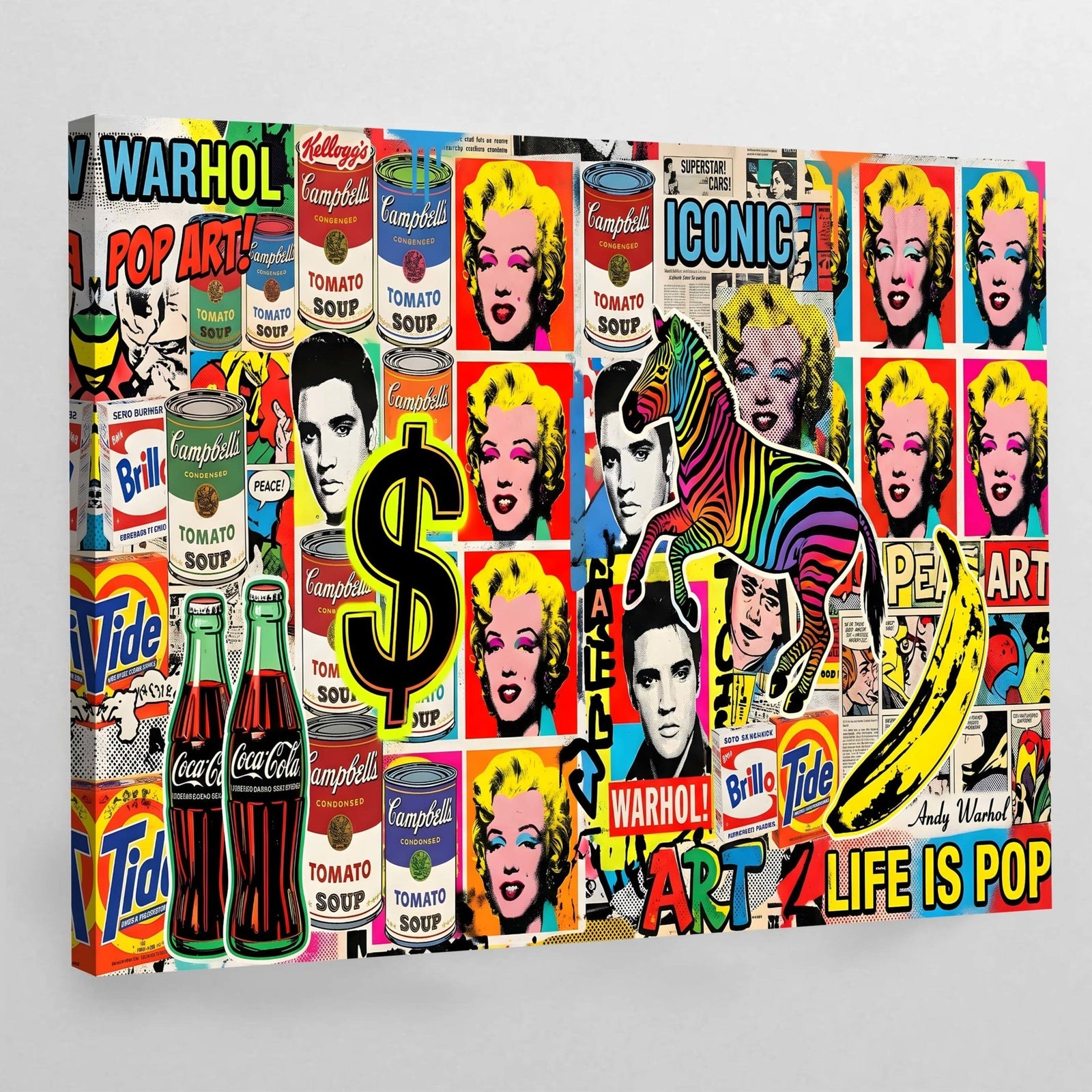 Tableau Pop Culture Moderne - The Art Avenue