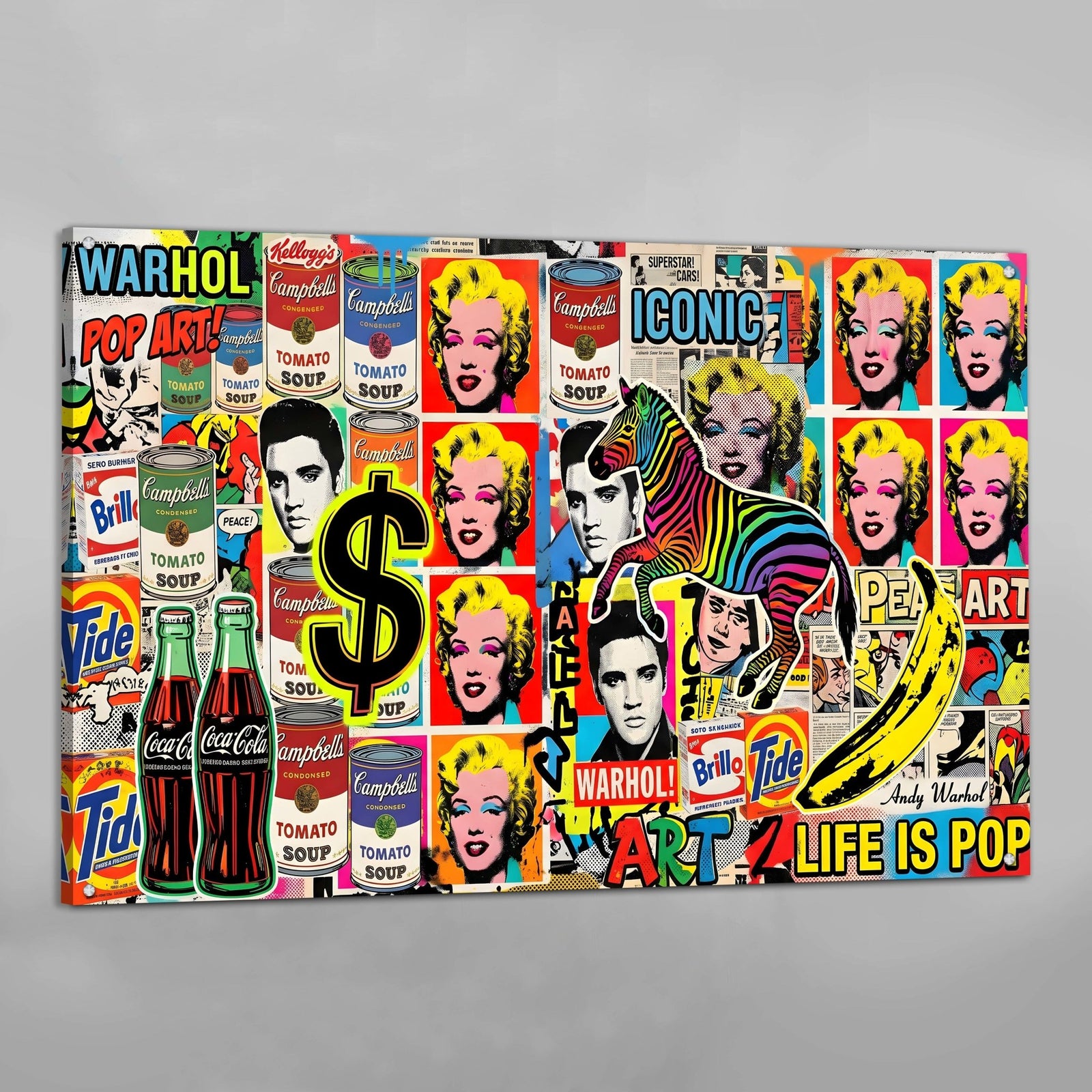 Tableau Pop Culture Moderne - The Art Avenue