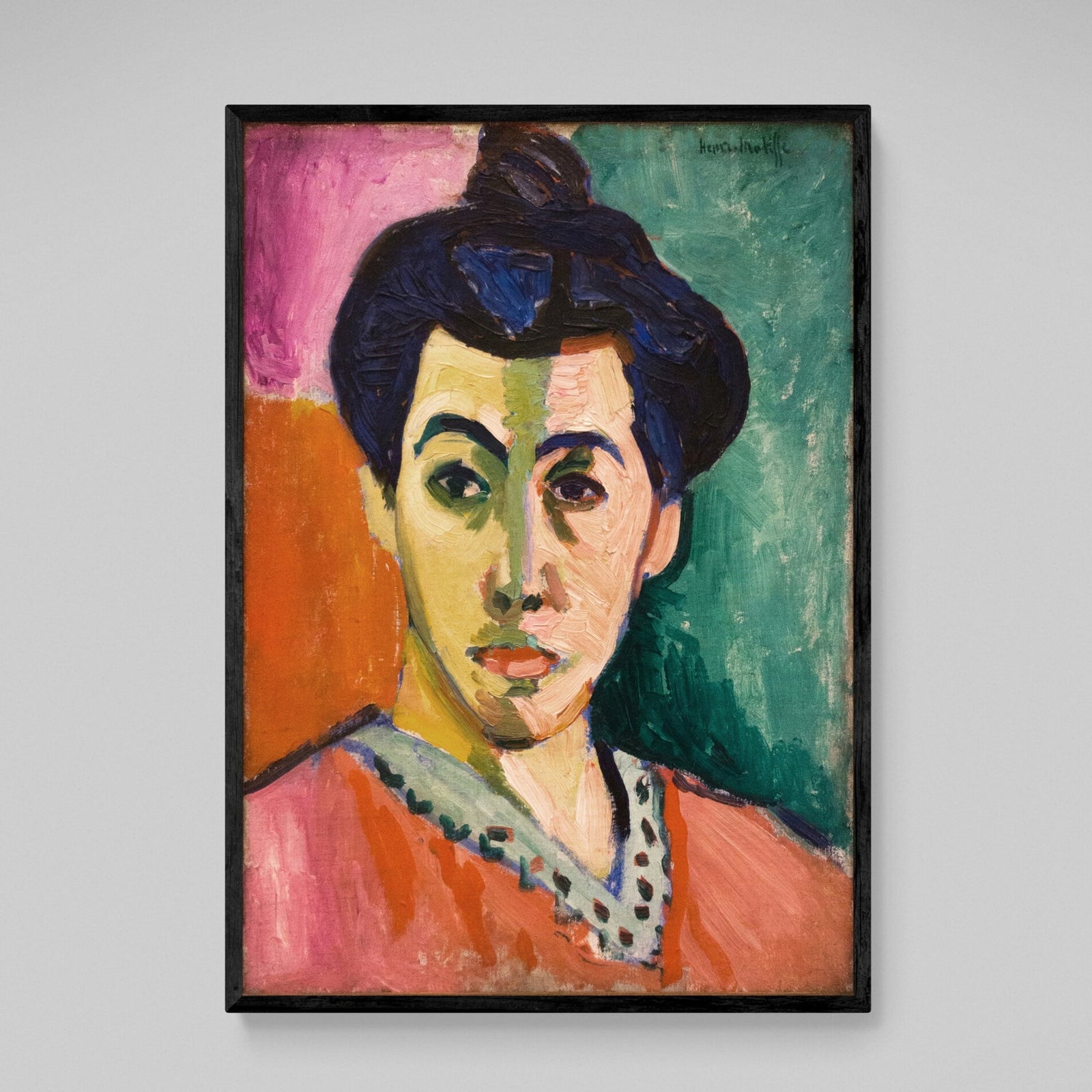 Tableau Portrait De Madame Matisse - The Art Avenue
