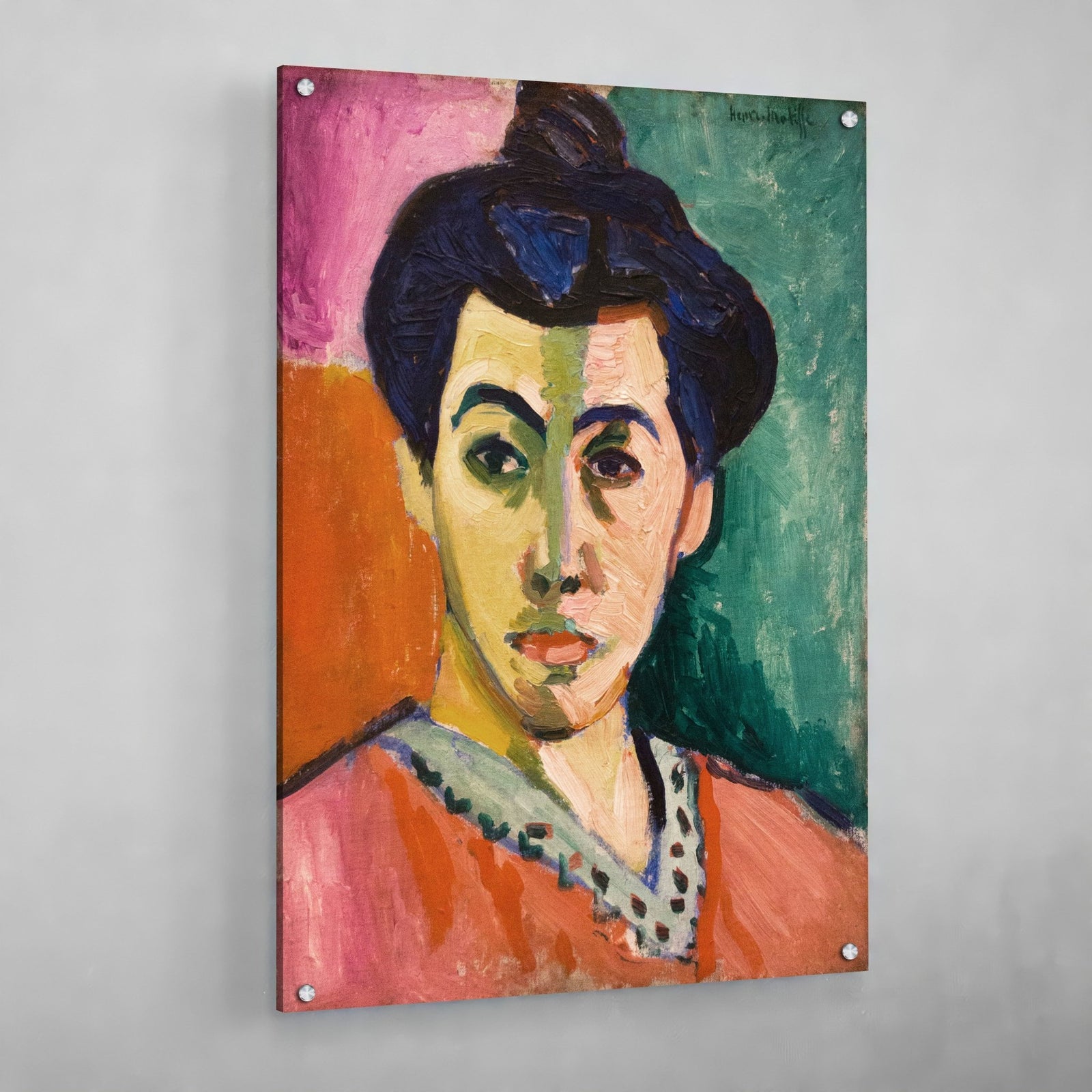 Tableau Portrait De Madame Matisse - The Art Avenue