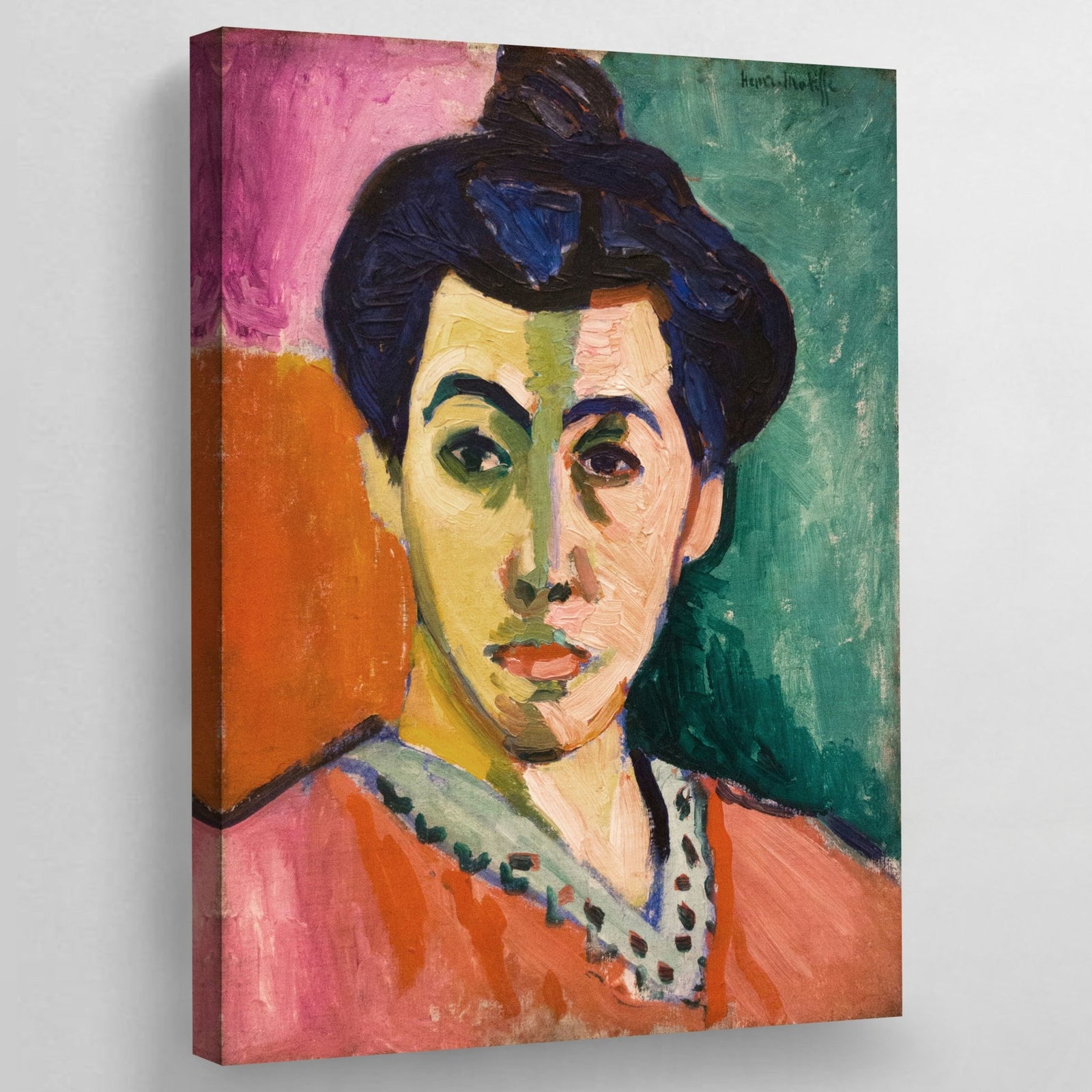 Tableau Portrait De Madame Matisse - The Art Avenue