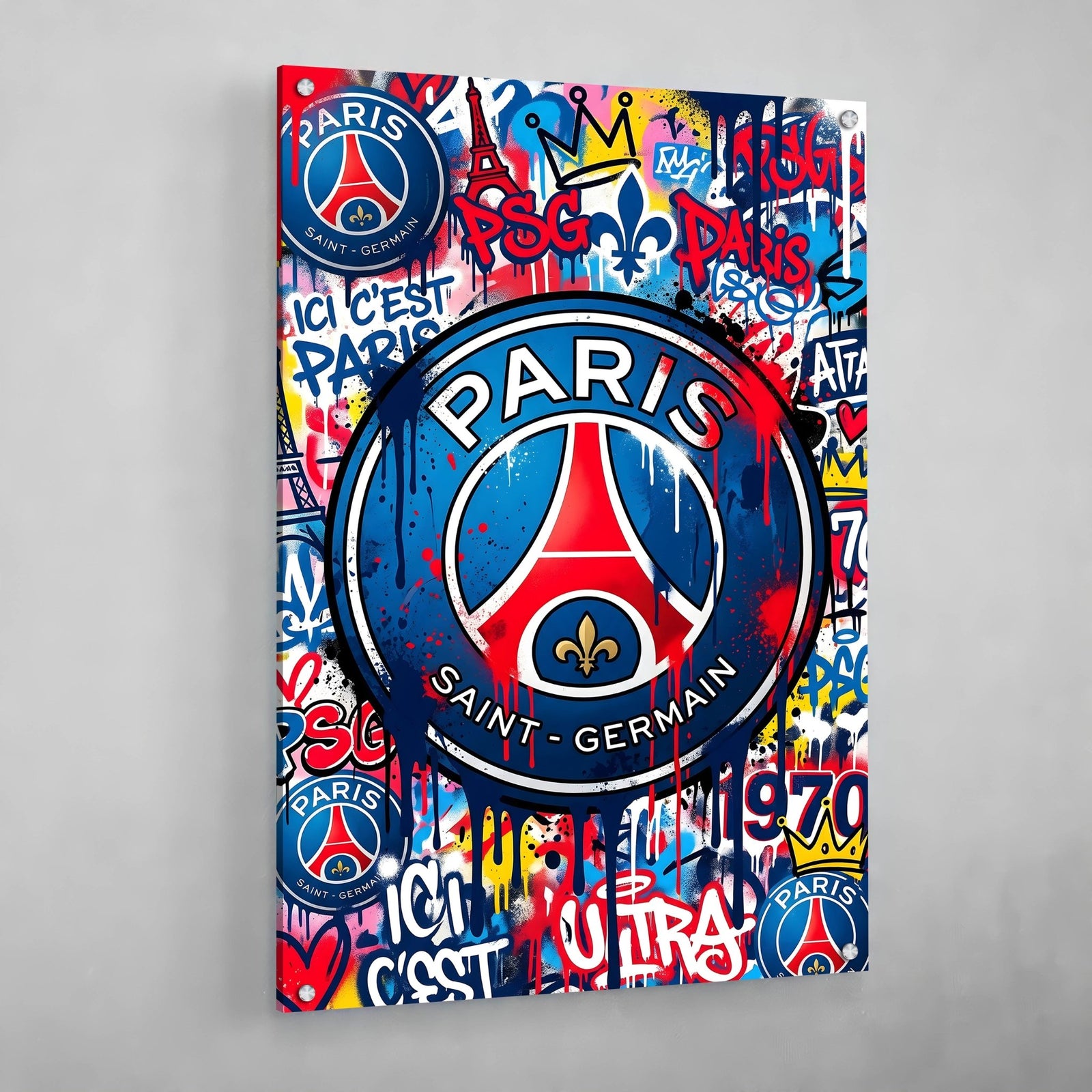 Tableau PSG Street Art - The Art Avenue