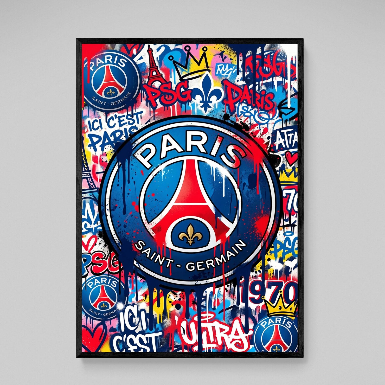 Tableau PSG Street Art - The Art Avenue
