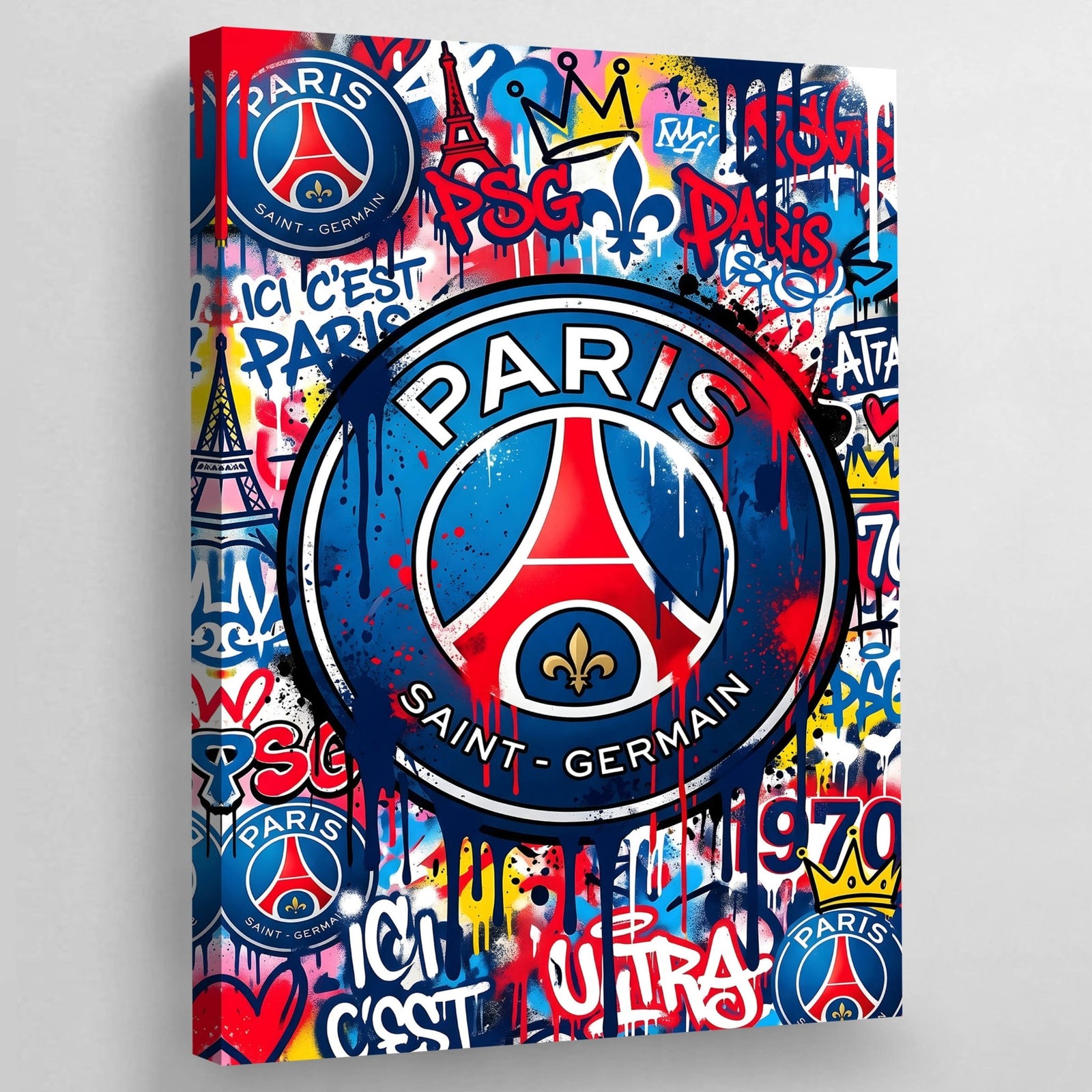 Tableau PSG Street Art - The Art Avenue
