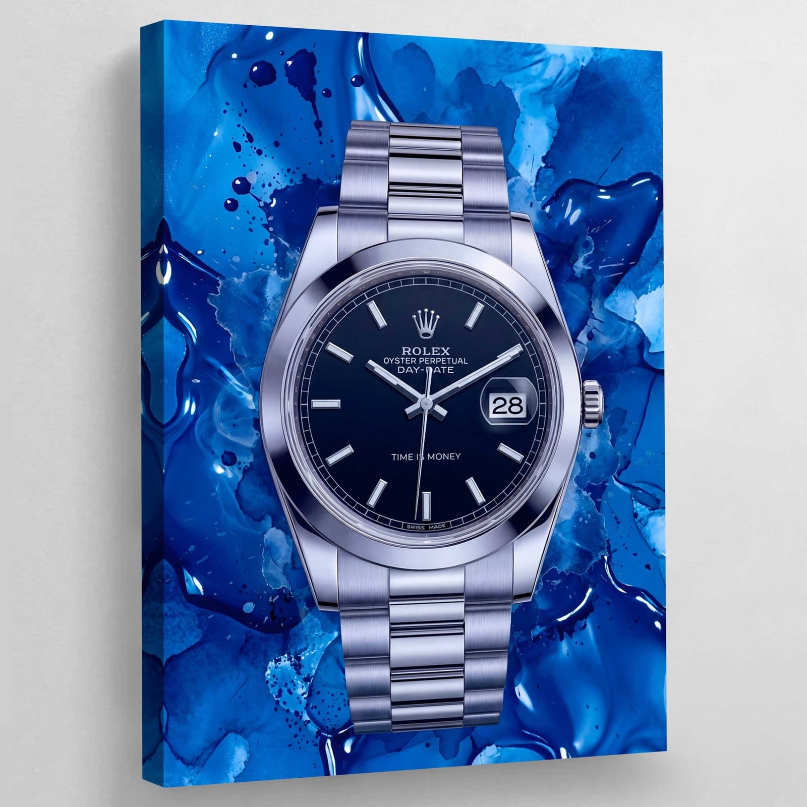 Tableau Rolex Bleu Océan - The Art Avenue