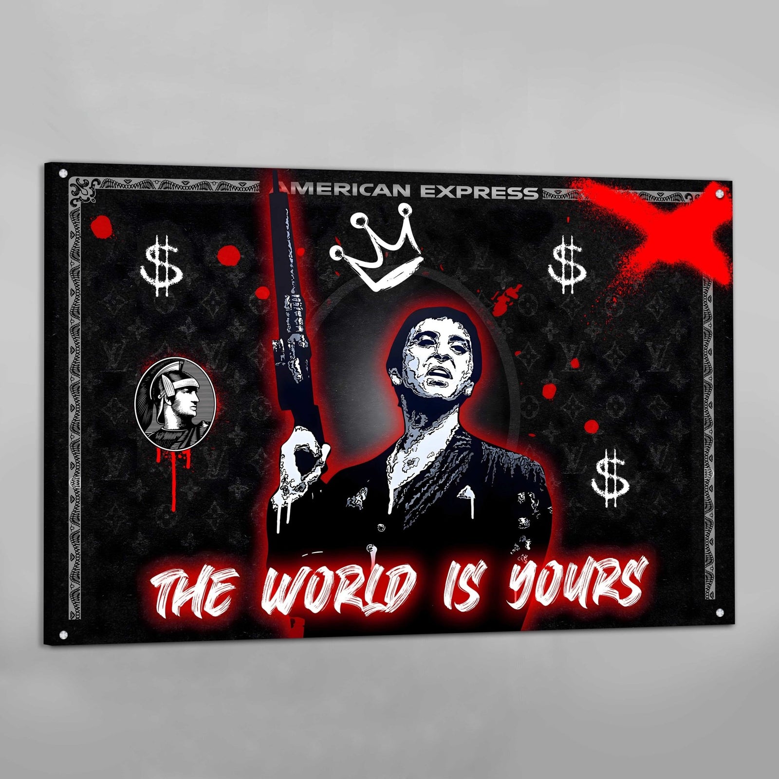 Tableau Scarface American Express - The Art Avenue