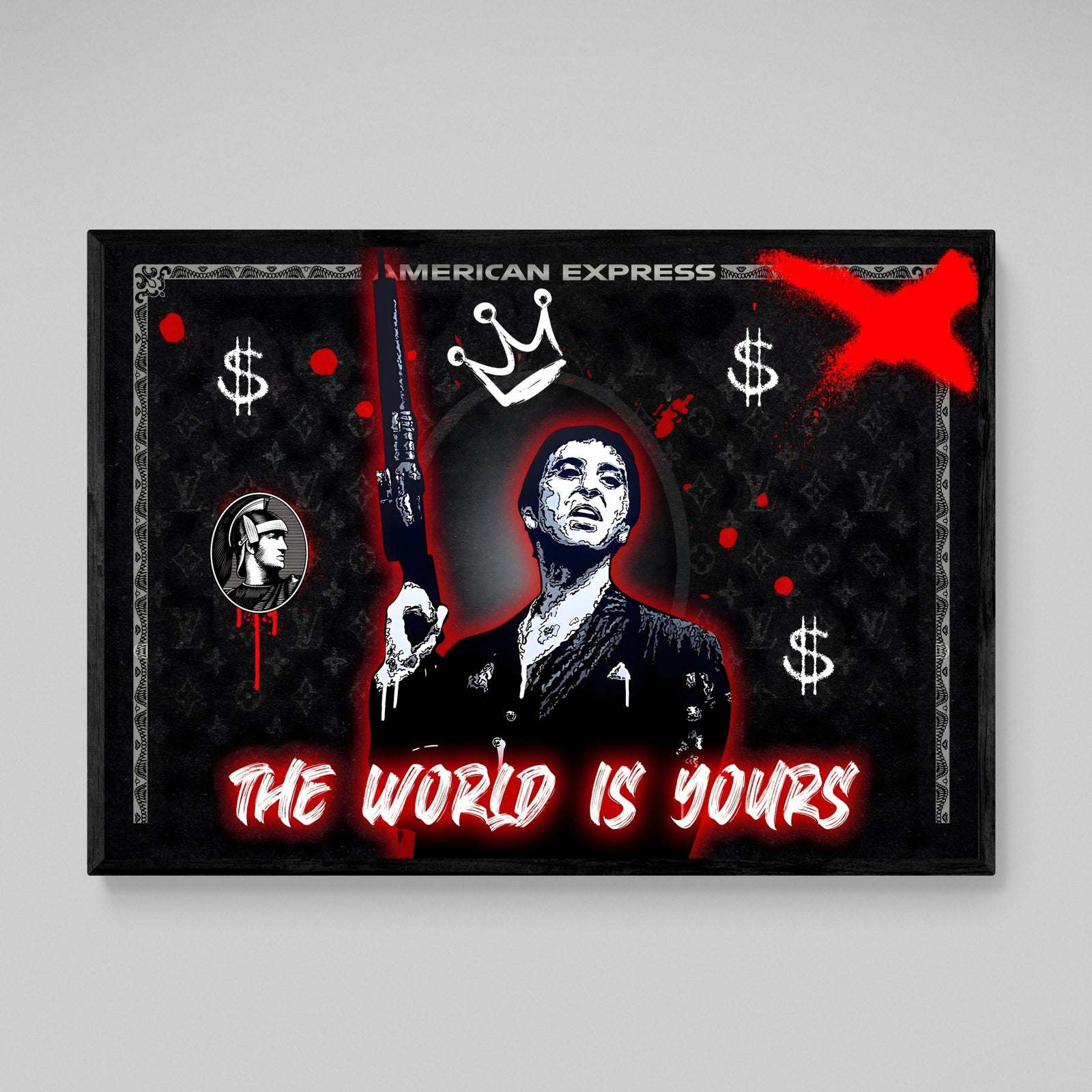 Tableau Scarface American Express - The Art Avenue