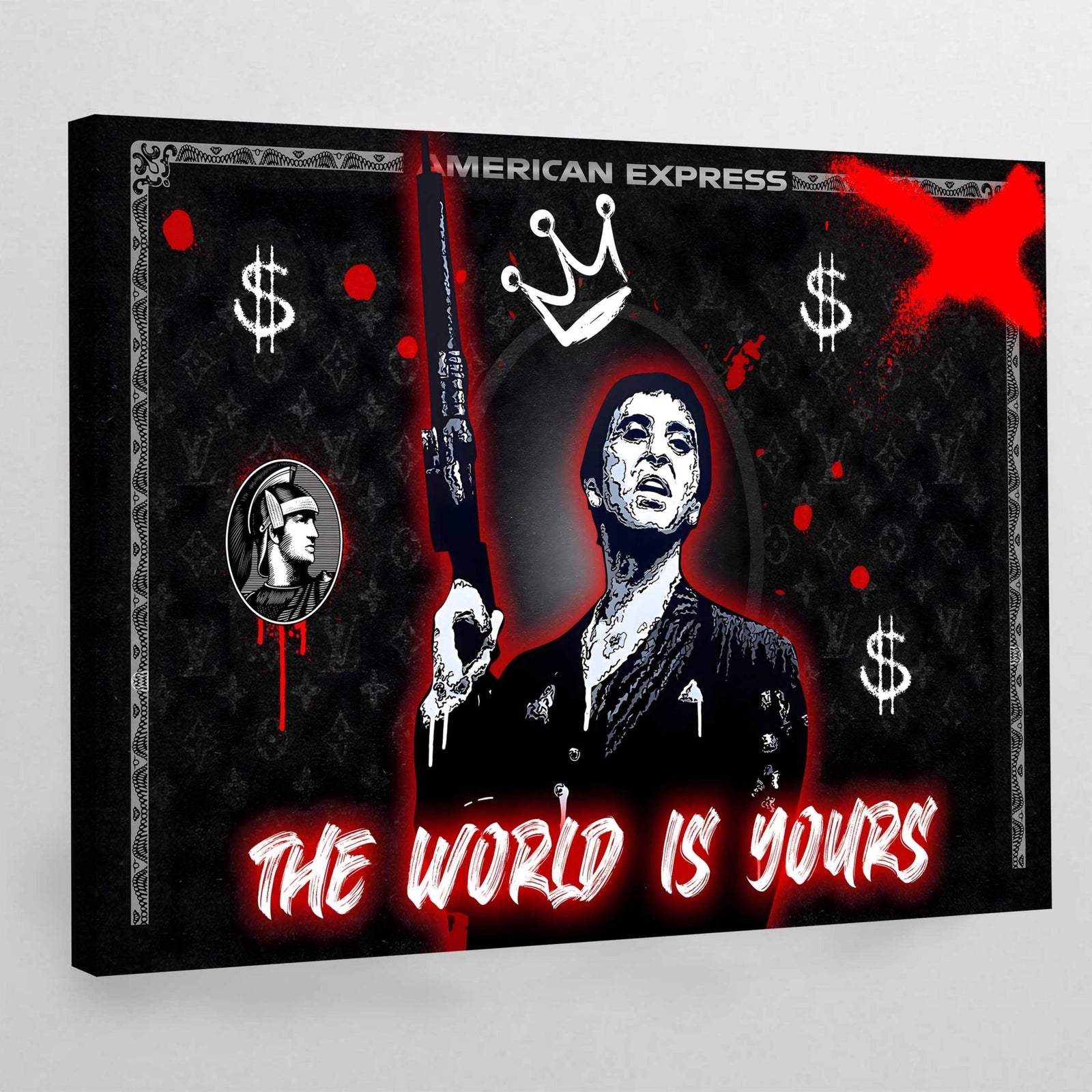 Tableau Scarface American Express - The Art Avenue