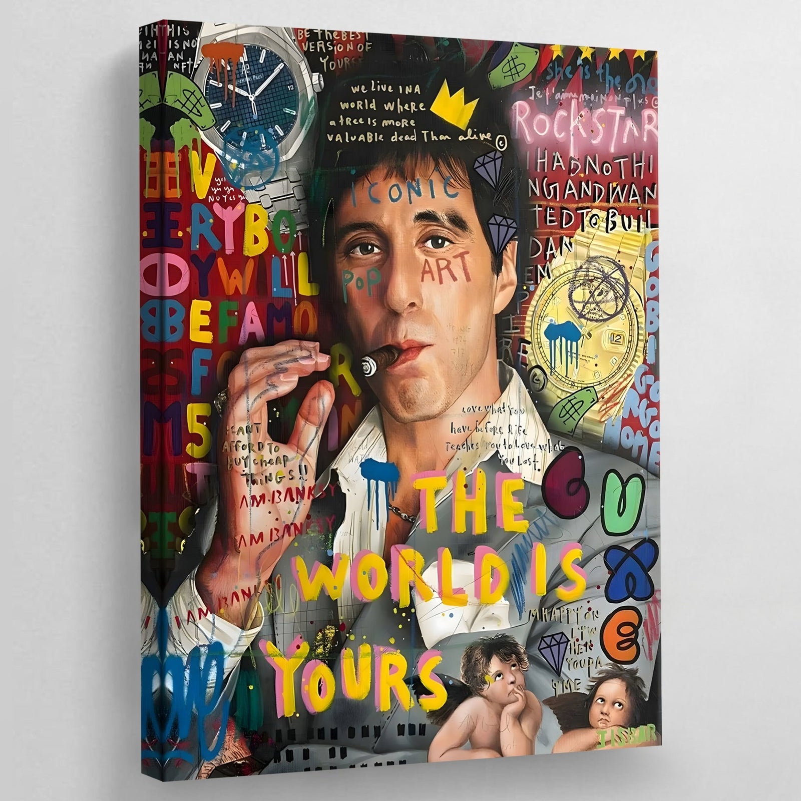 Tableau Scarface Street Art - The Art Avenue