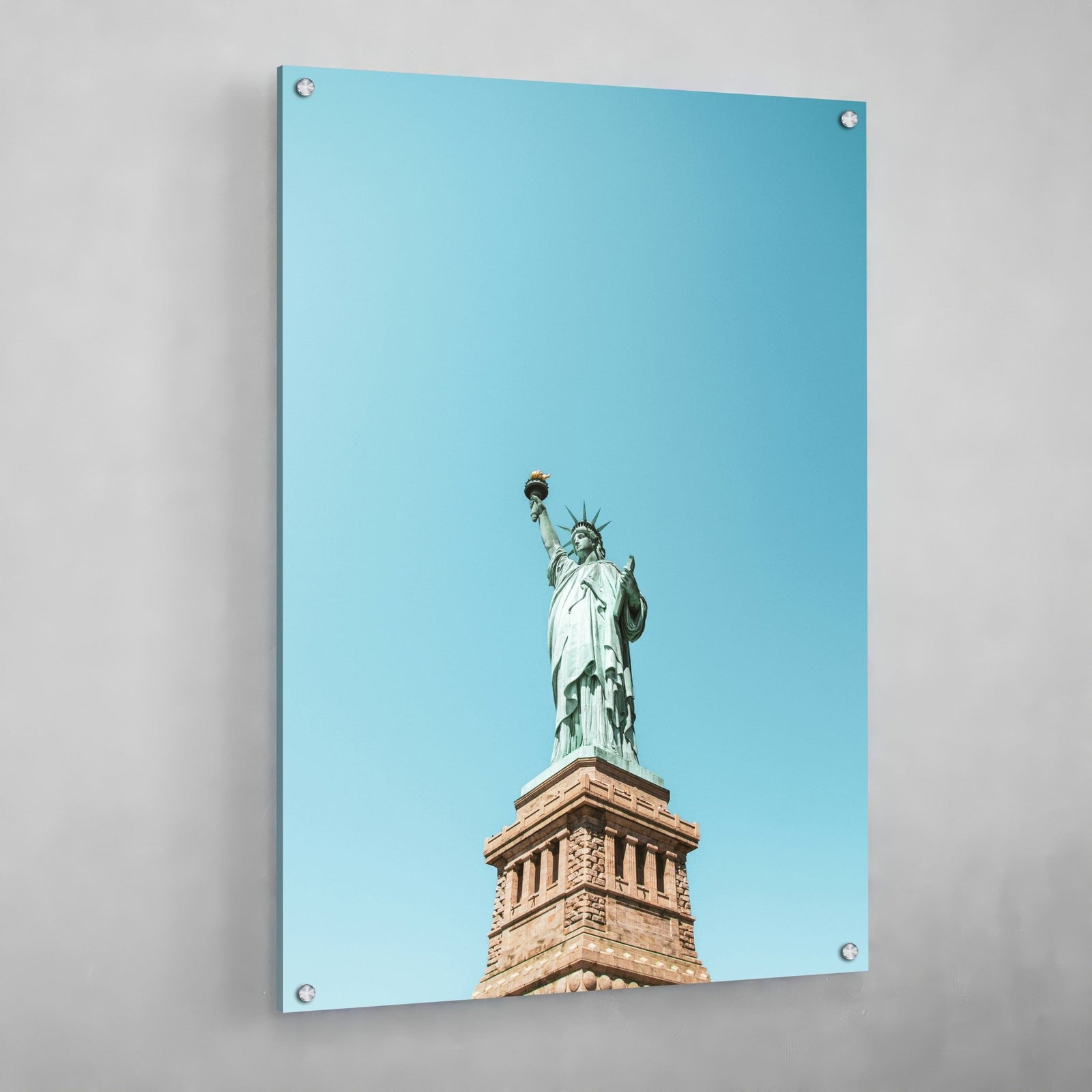 Tableau Statue De La Liberté Ciel Bleu - The Art Avenue