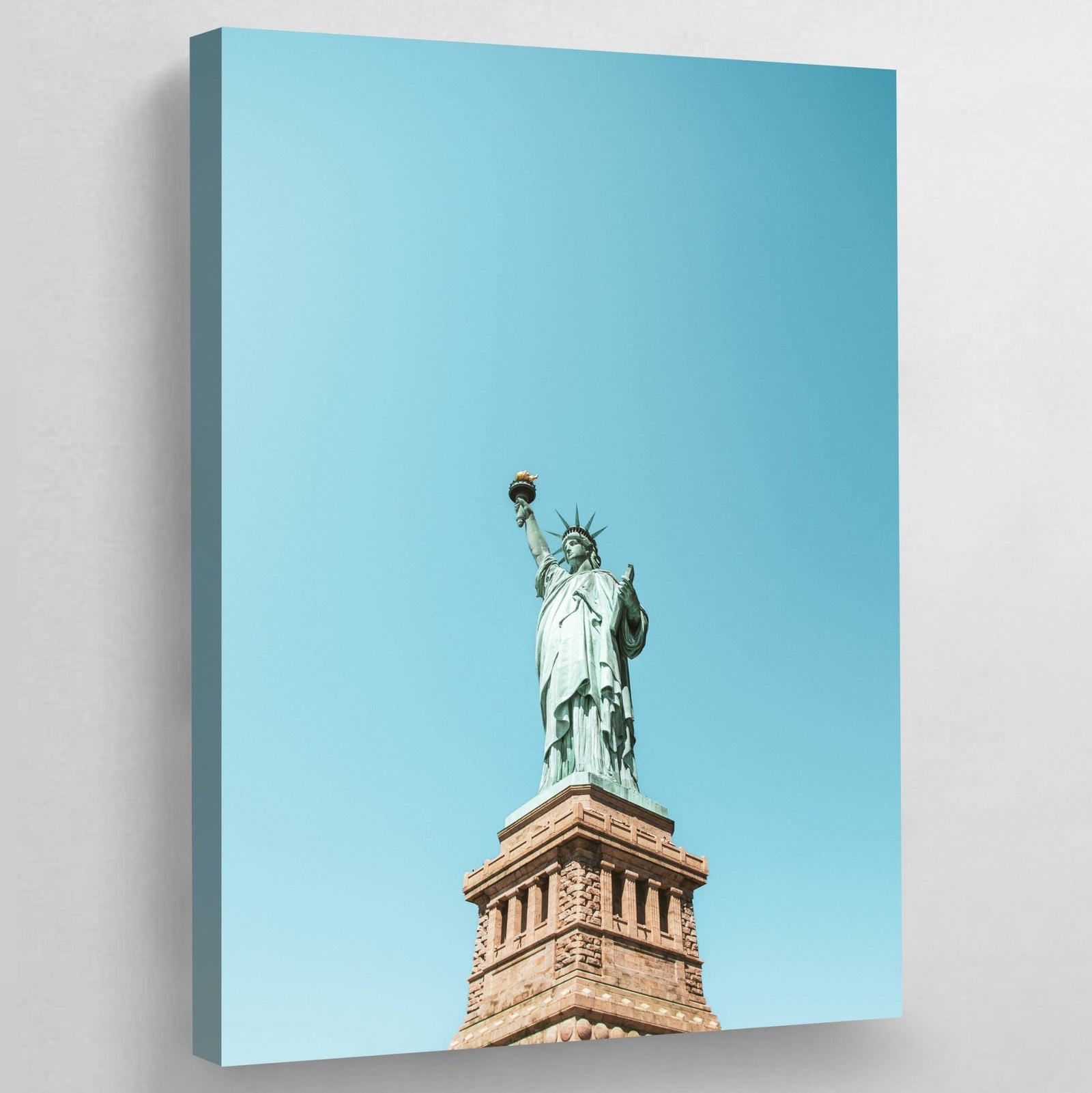Tableau Statue De La Liberté Ciel Bleu - The Art Avenue