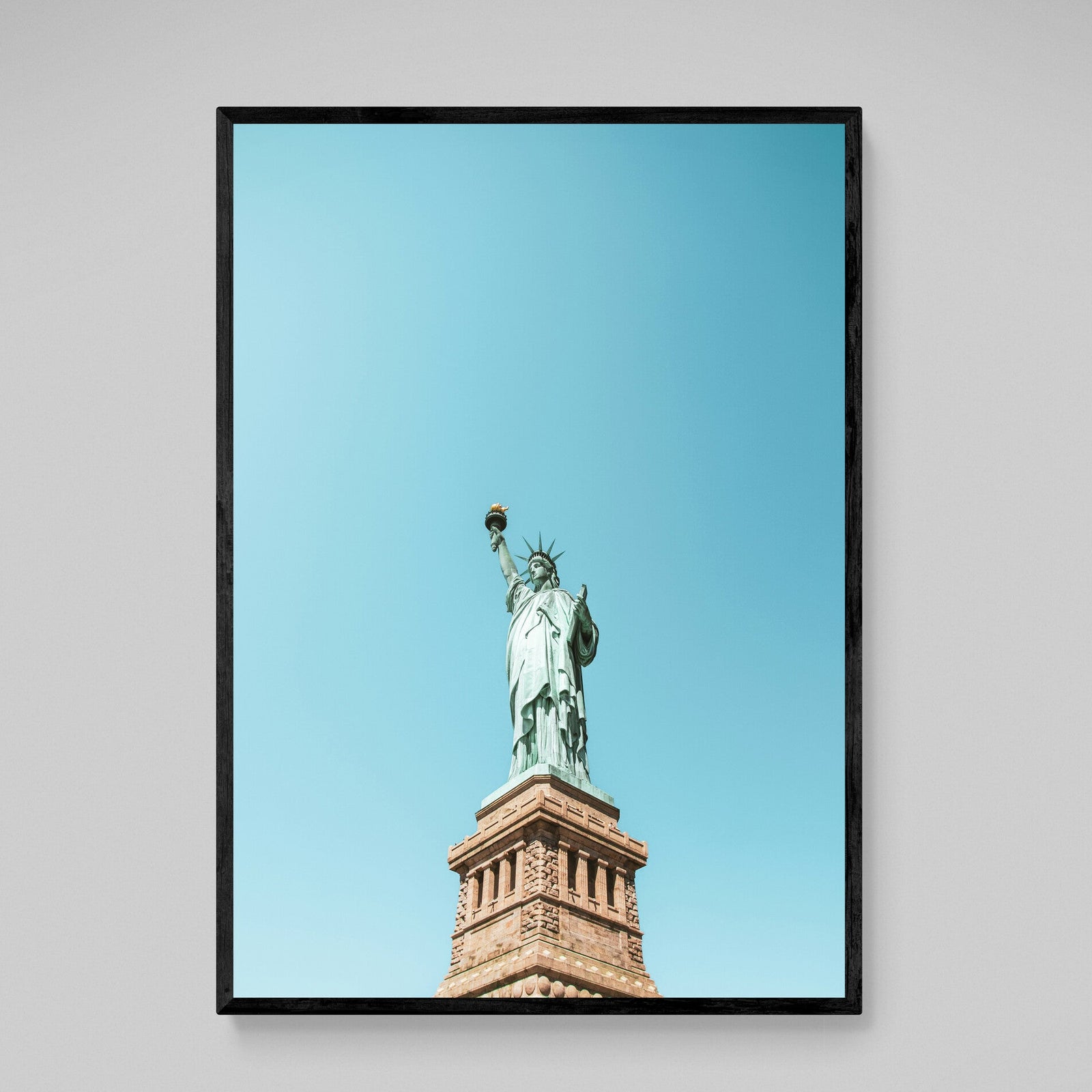 Tableau Statue De La Liberté Ciel Bleu - The Art Avenue