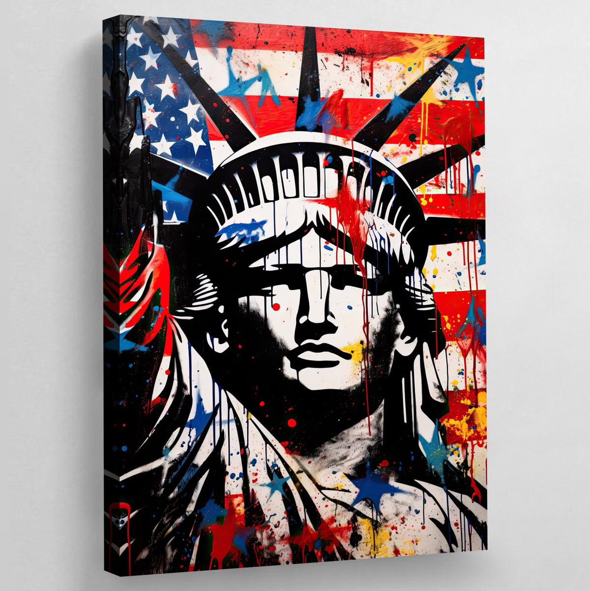 Tableau Statue De La Liberté Street Art - The Art Avenue
