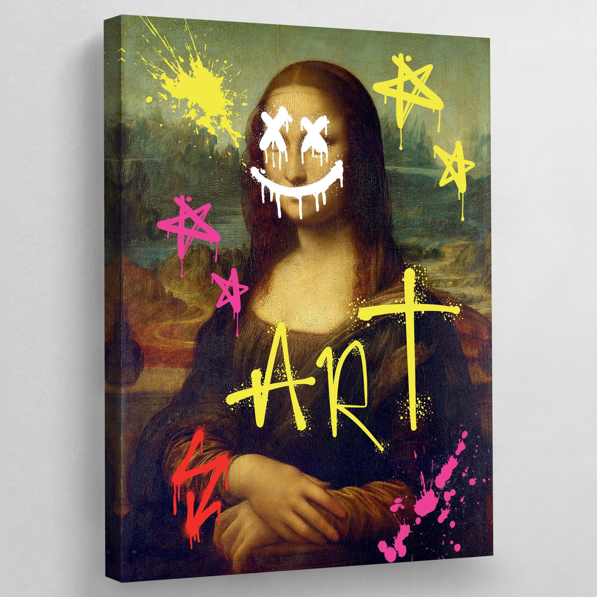 Tableau Street Art La Joconde - The Art Avenue