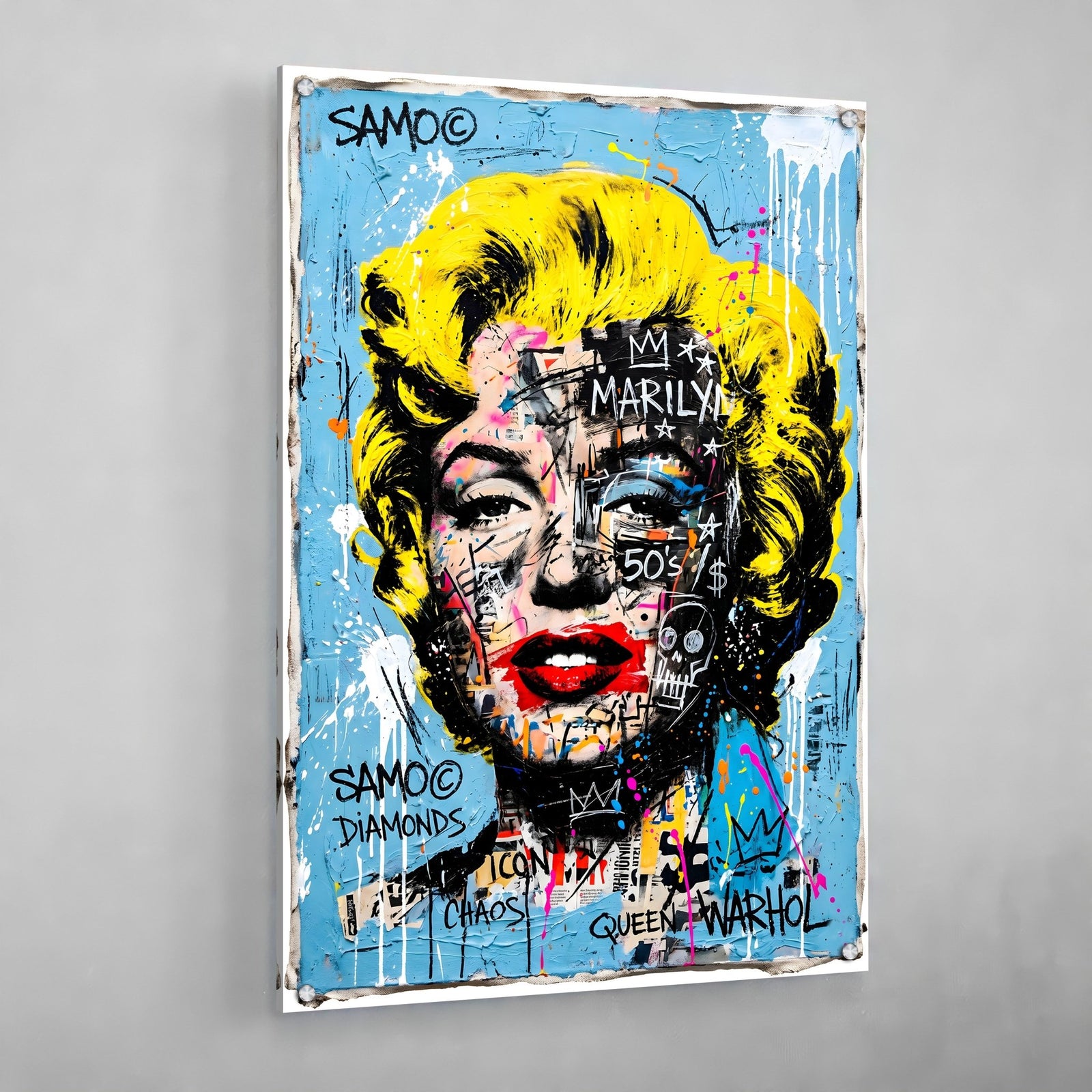 Tableau Street Art Marilyn - The Art Avenue