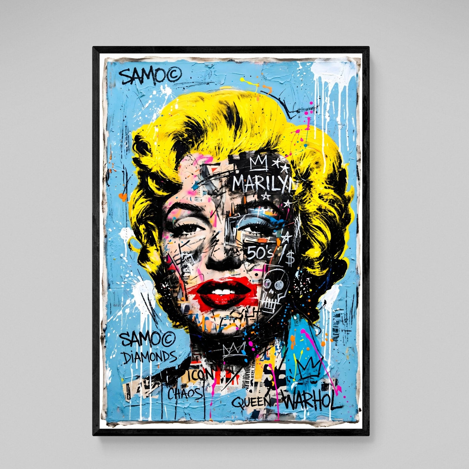 Tableau Street Art Marilyn - The Art Avenue