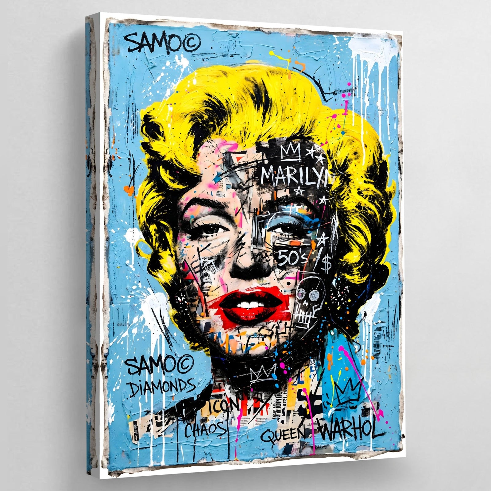 Tableau Street Art Marilyn - The Art Avenue