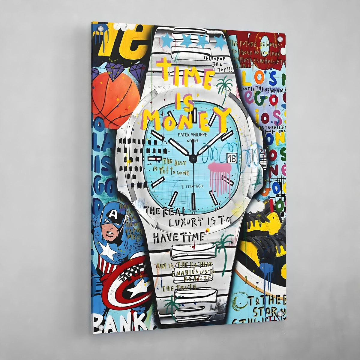 Tableau Street Art Patek Philippe - The Art Avenue
