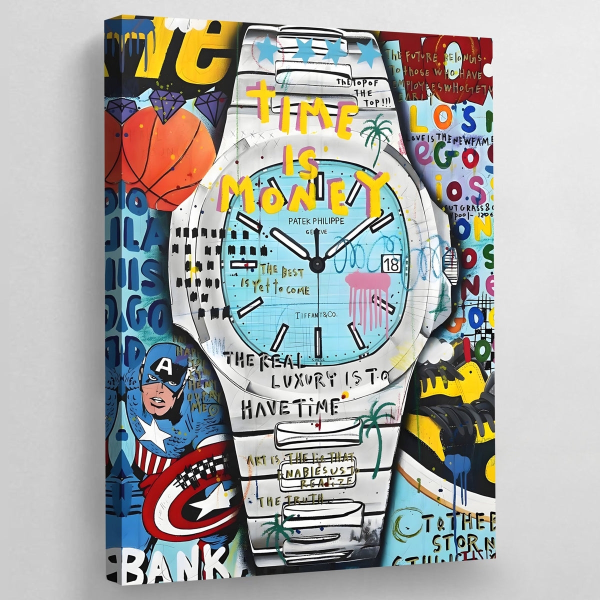 Tableau Street Art Patek Philippe - The Art Avenue
