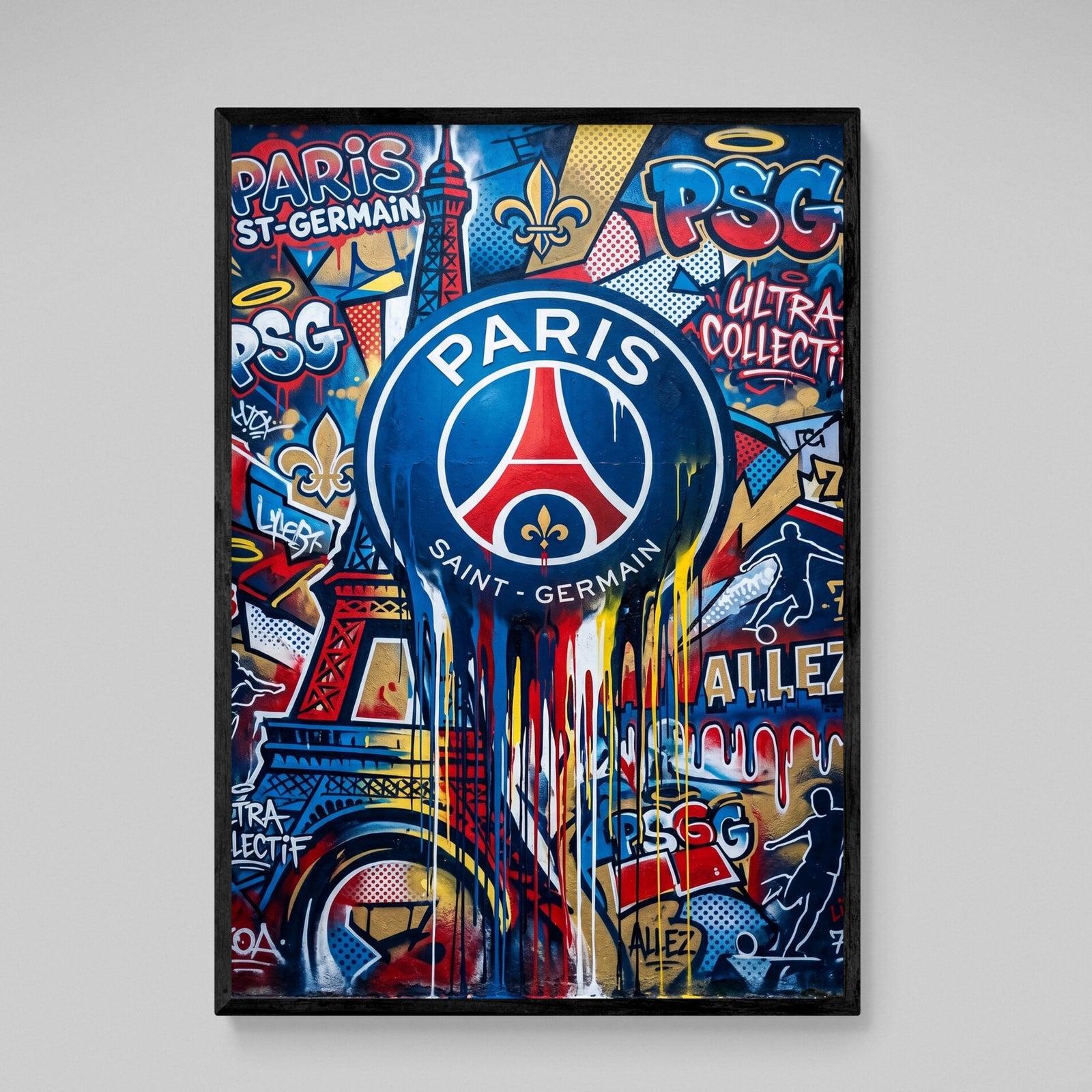Tableau Street Art PSG - The Art Avenue