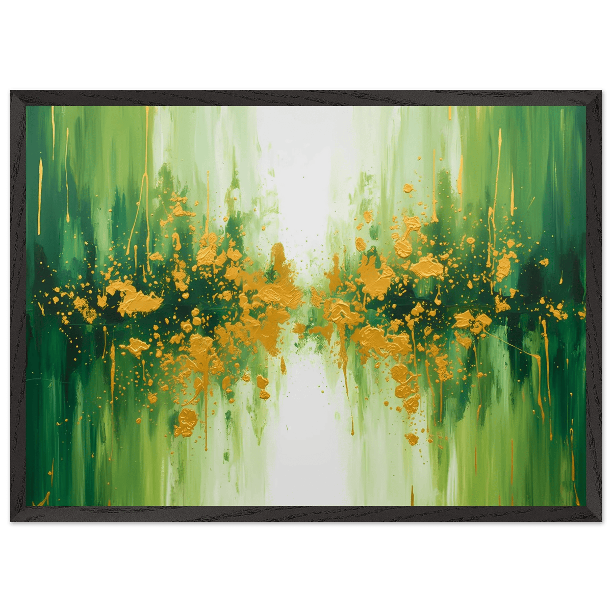 Tableau Vert Abstrait - The Art Avenue