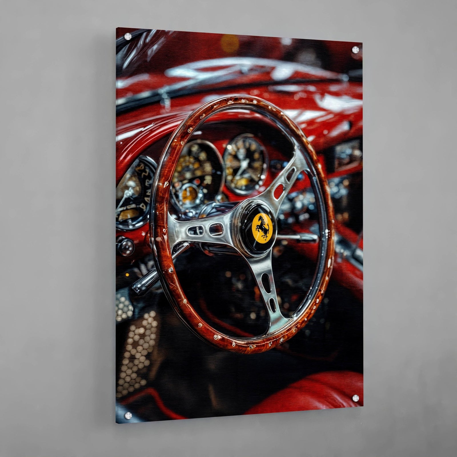 Tableau Voiture Ferrari Intérieur - The Art Avenue