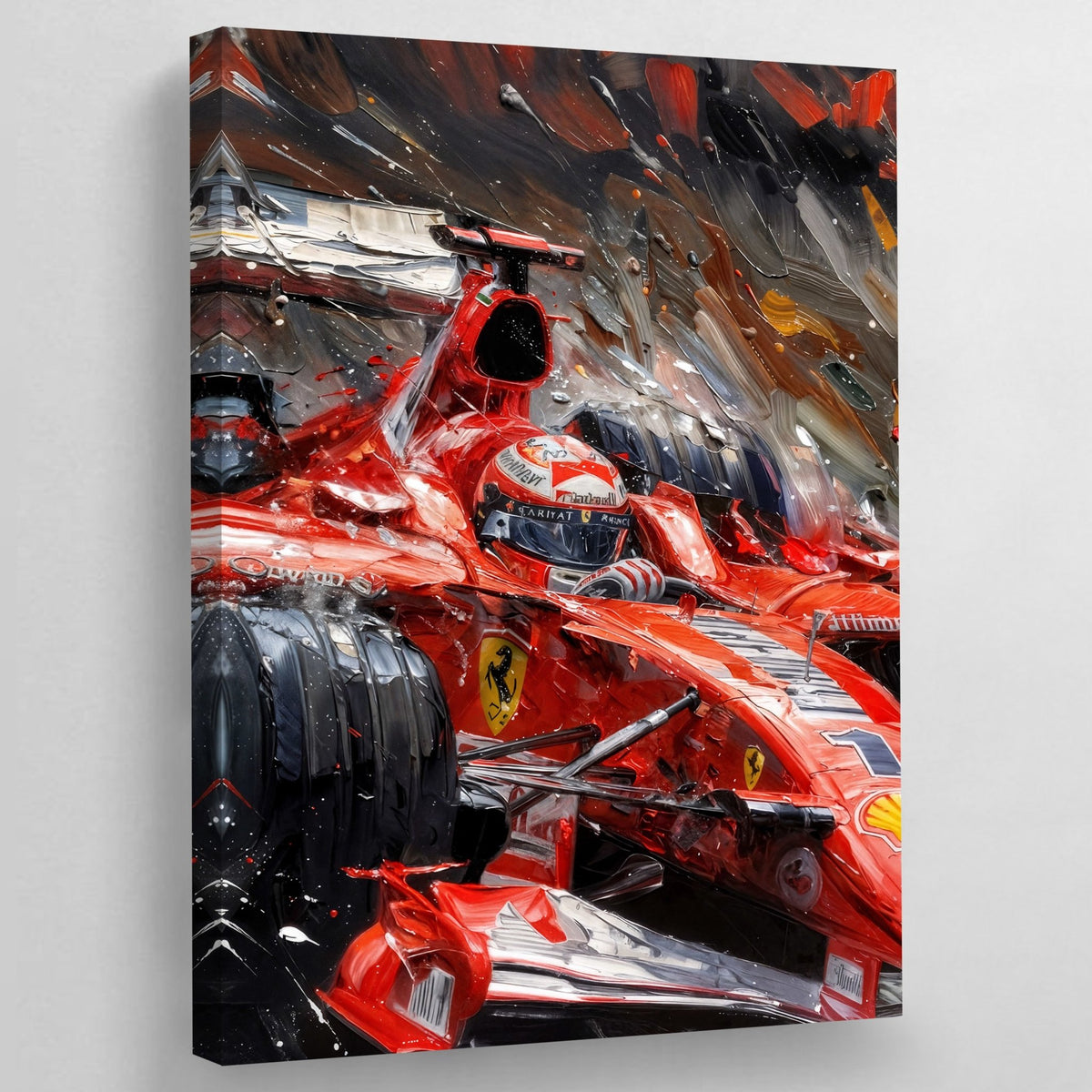 Tableau Voiture Ferrari Street Art - The Art Avenue