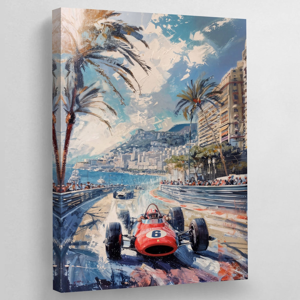 Tableau Voiture Grand Prix De Monaco - The Art Avenue