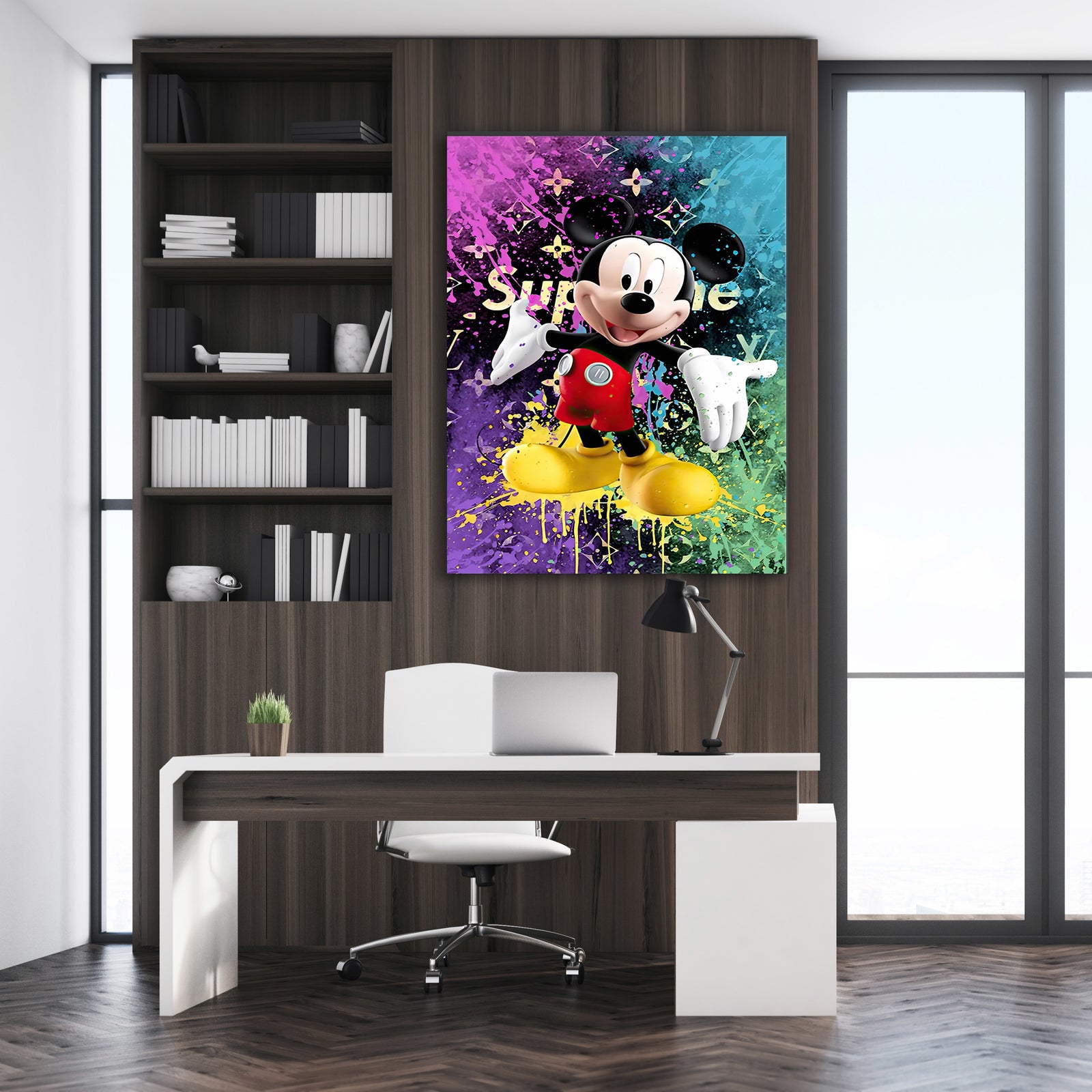 Tableau Mickey Mouse Pop Art - The Art Avenue