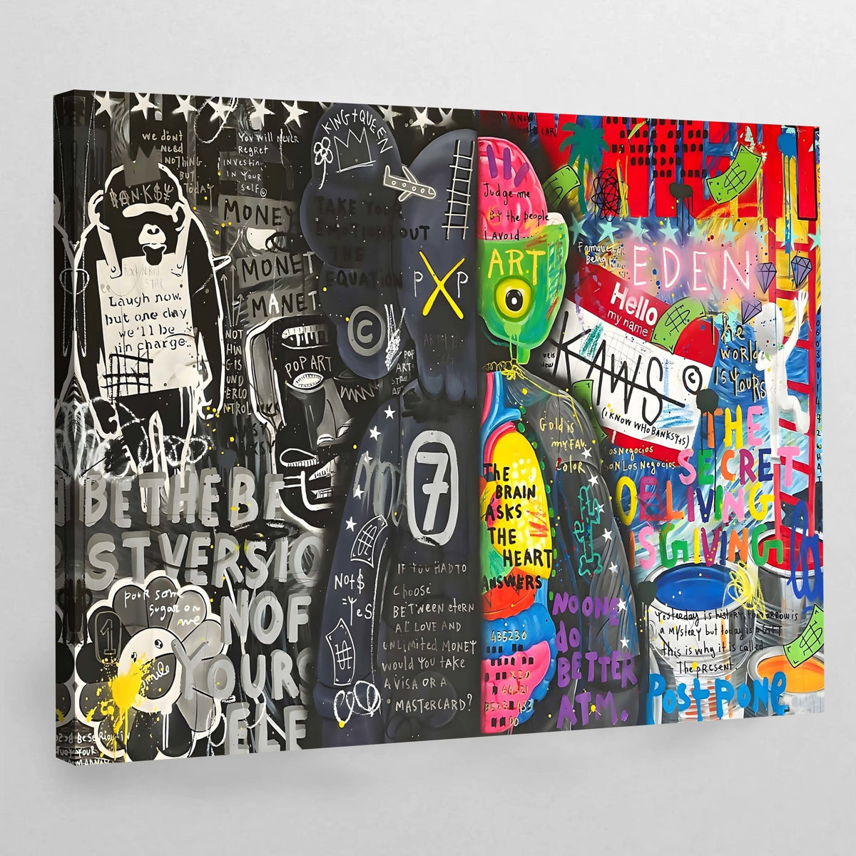 Kaws Tableau - The Art Avenue
